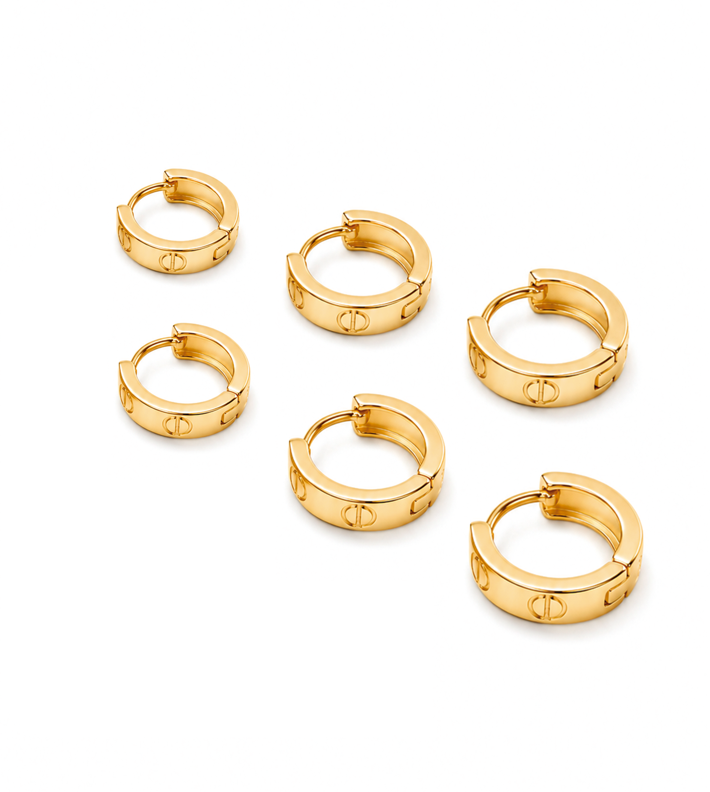 Brinco Trio Argolinhas Inspiração