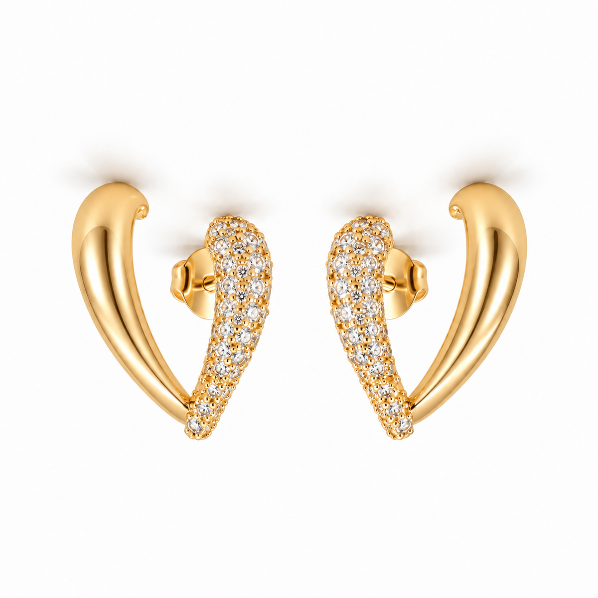 Brinco Earhook Linha Liso/Cravejado