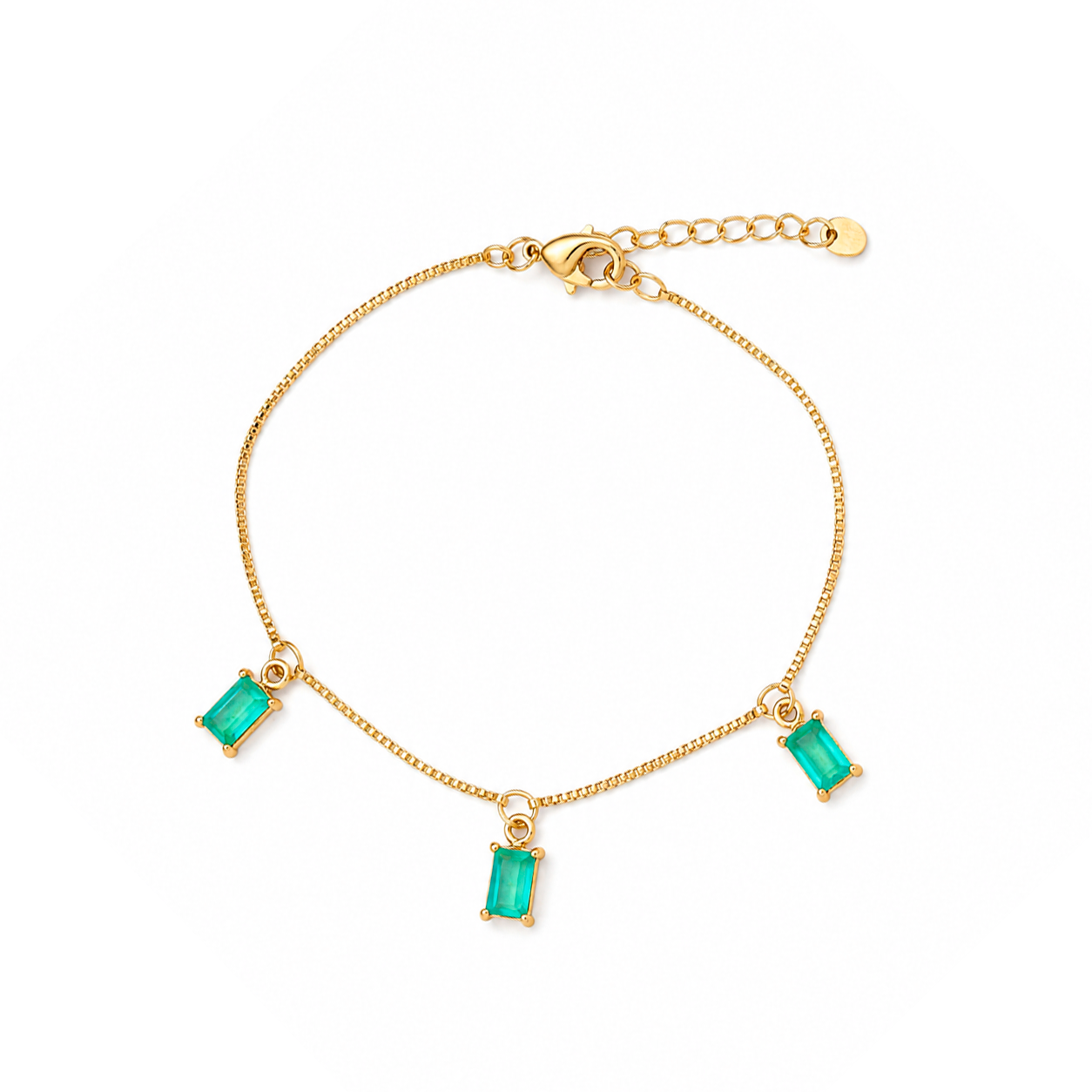 Pulseira Zircônia Verde