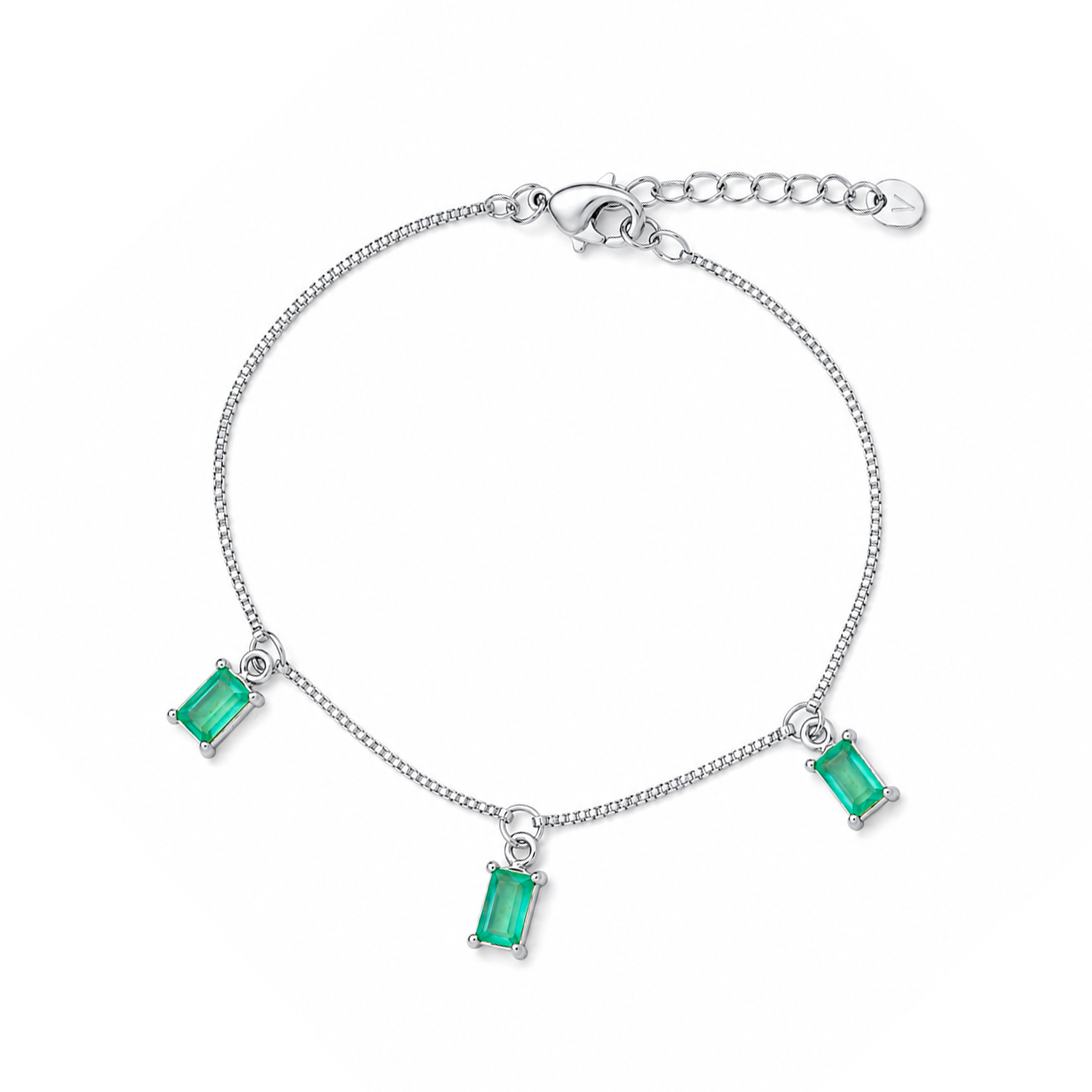 Pulseira Zircônia Verde