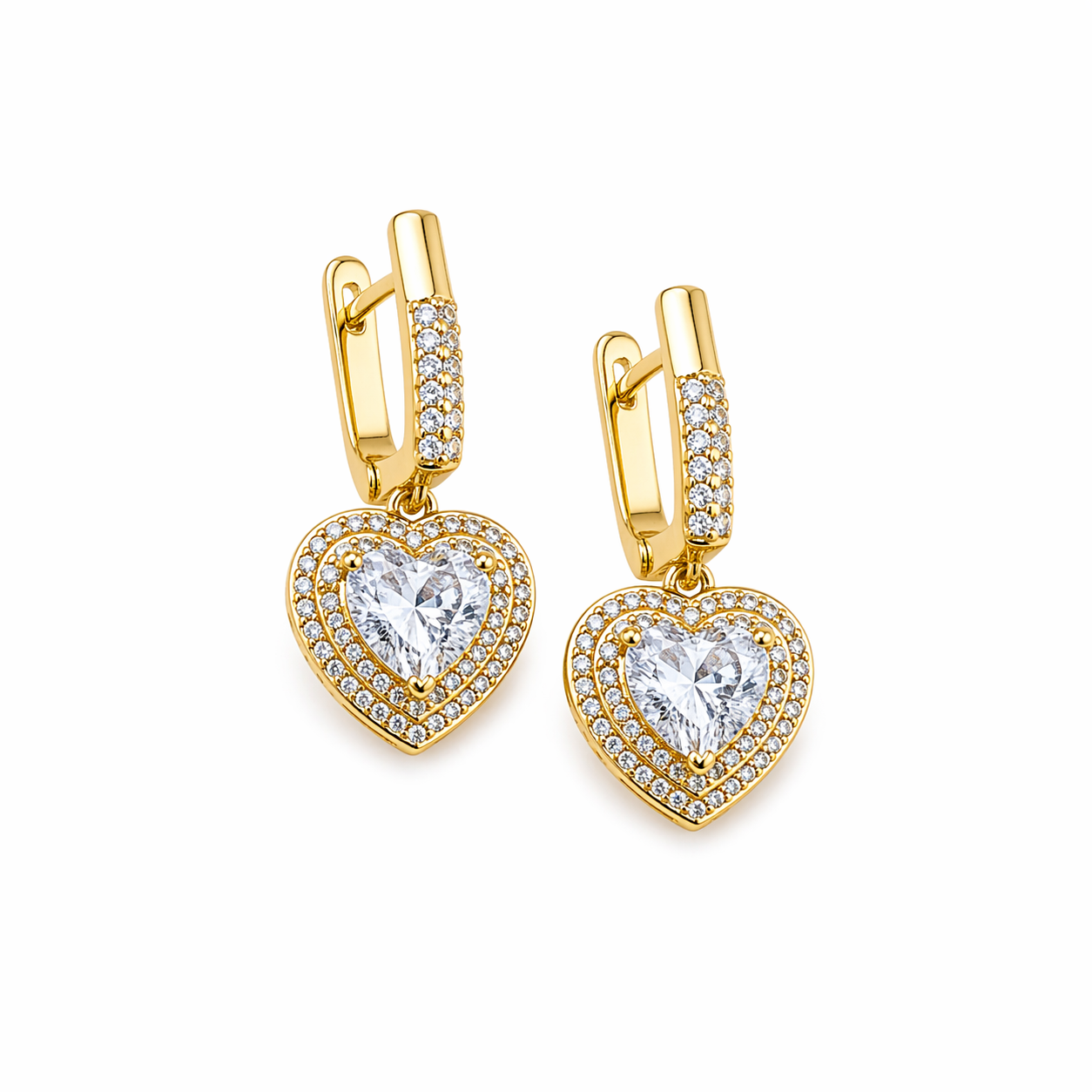 Brinco Argola Coração