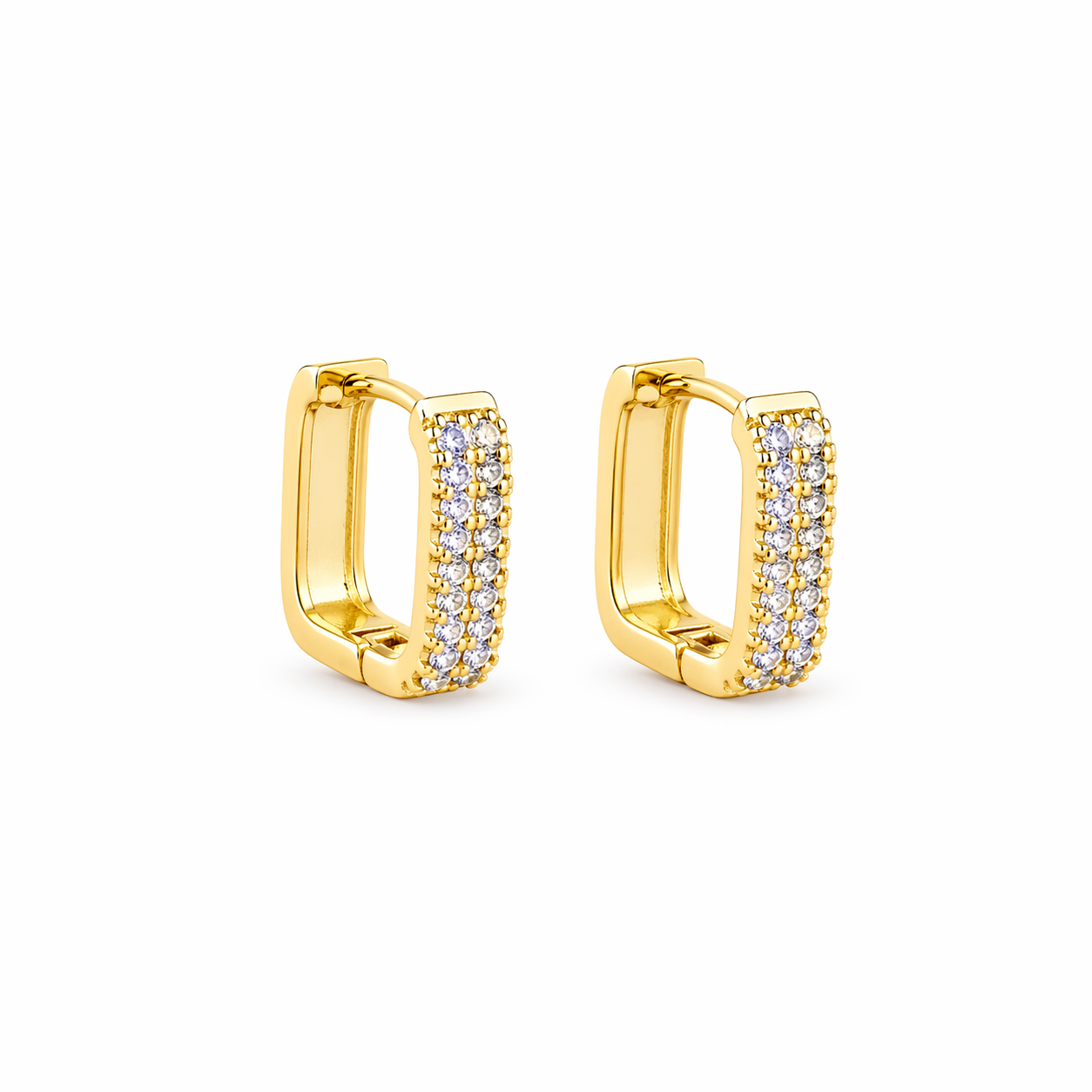 Brinco Argola Cravejada