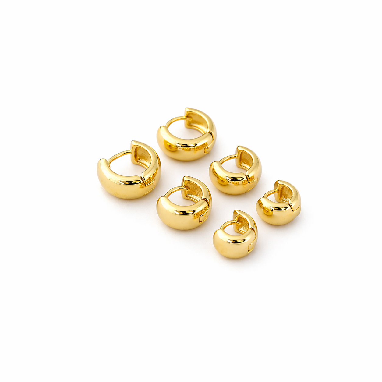 Trio Argolinhas Lisa