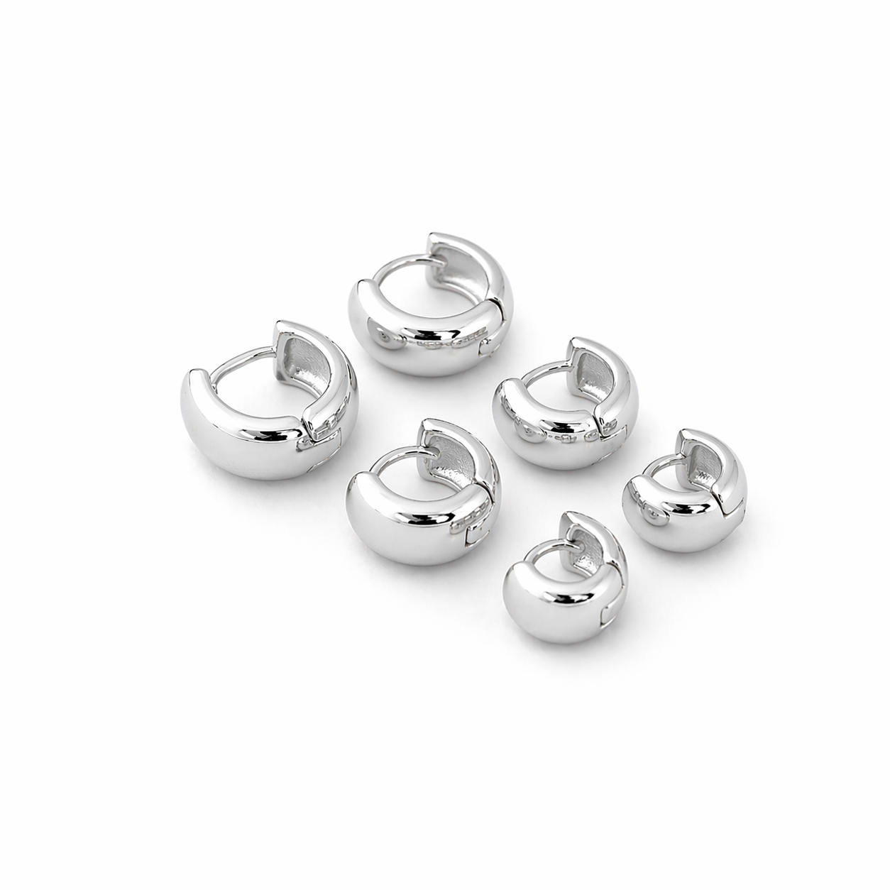 Trio Argolinhas Lisa