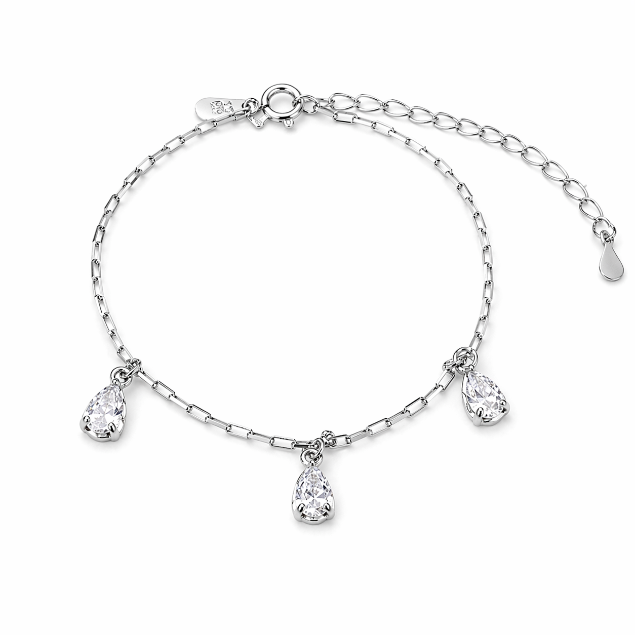 Pulseira Gotas Pendurado