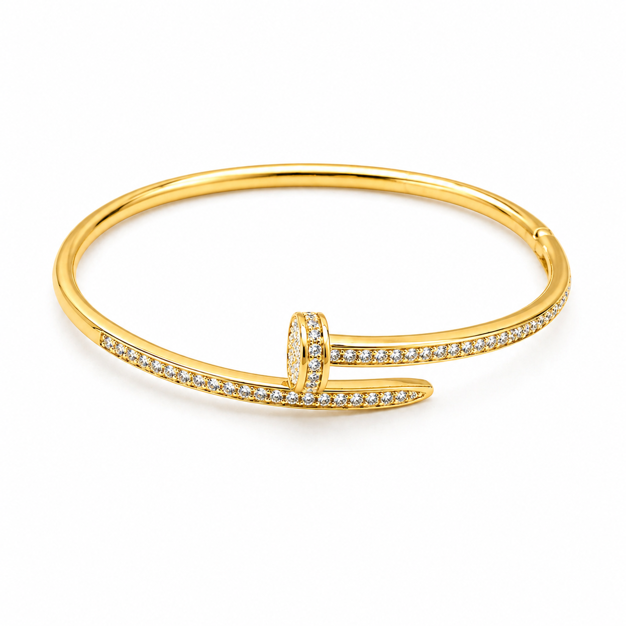 Bracelete Prego Cravejado