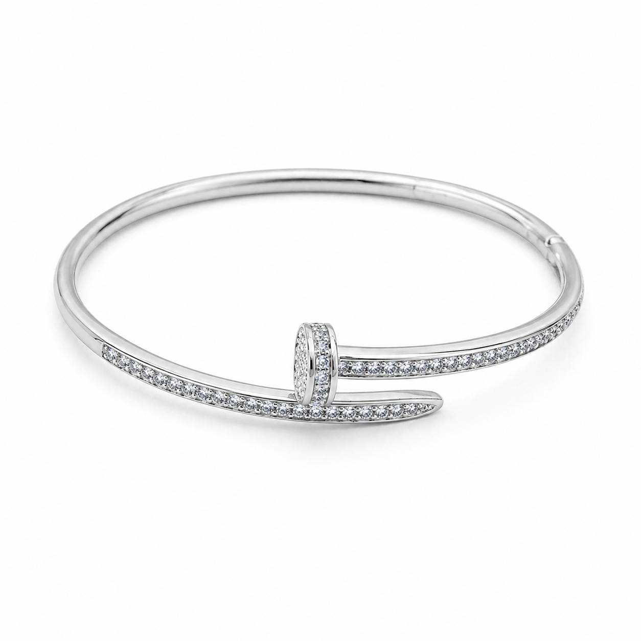 Bracelete Prego Cravejado