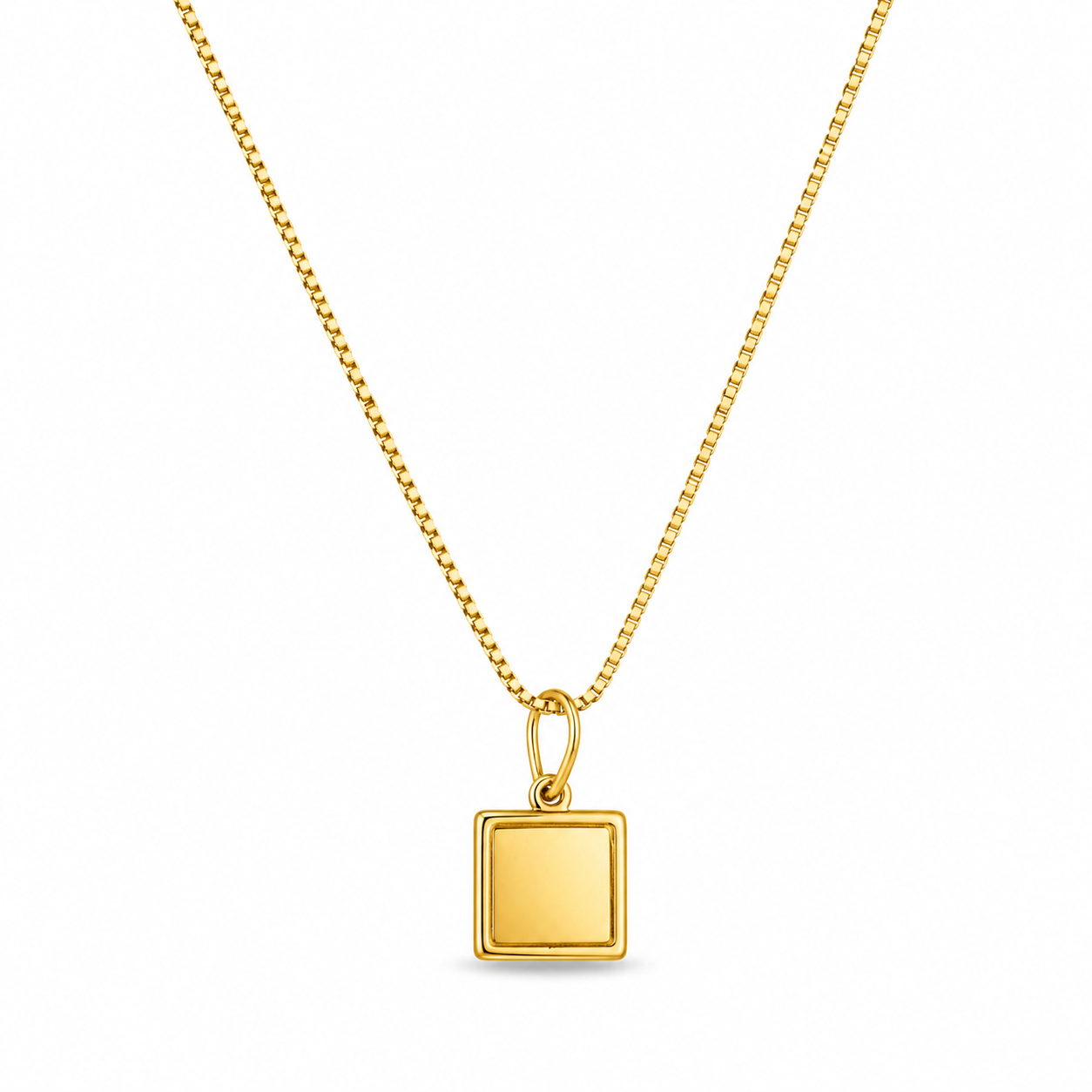 Colar Personalizável Quadrado