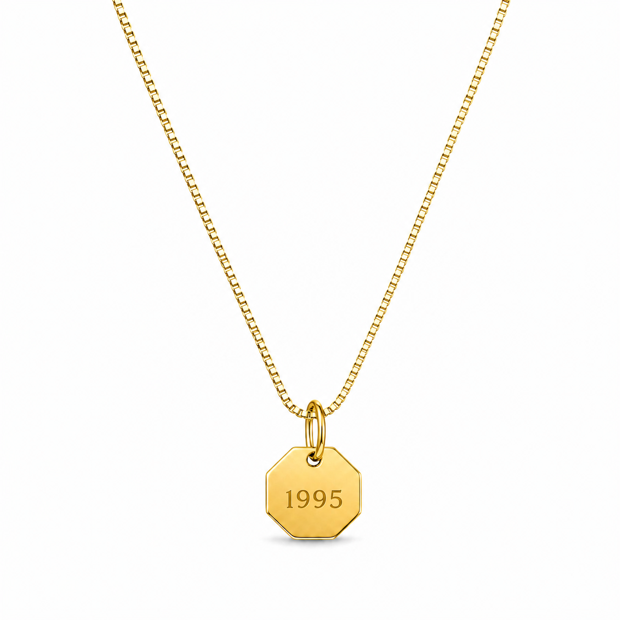 Colar Personalizável Hexagonal