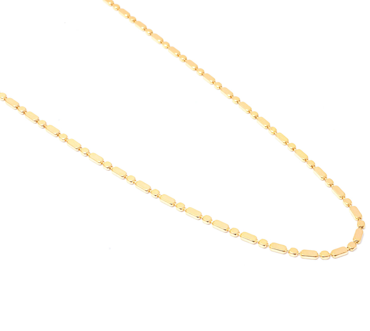 Colar Feminino Diamantado Minimalista Banhado a Ouro 18k