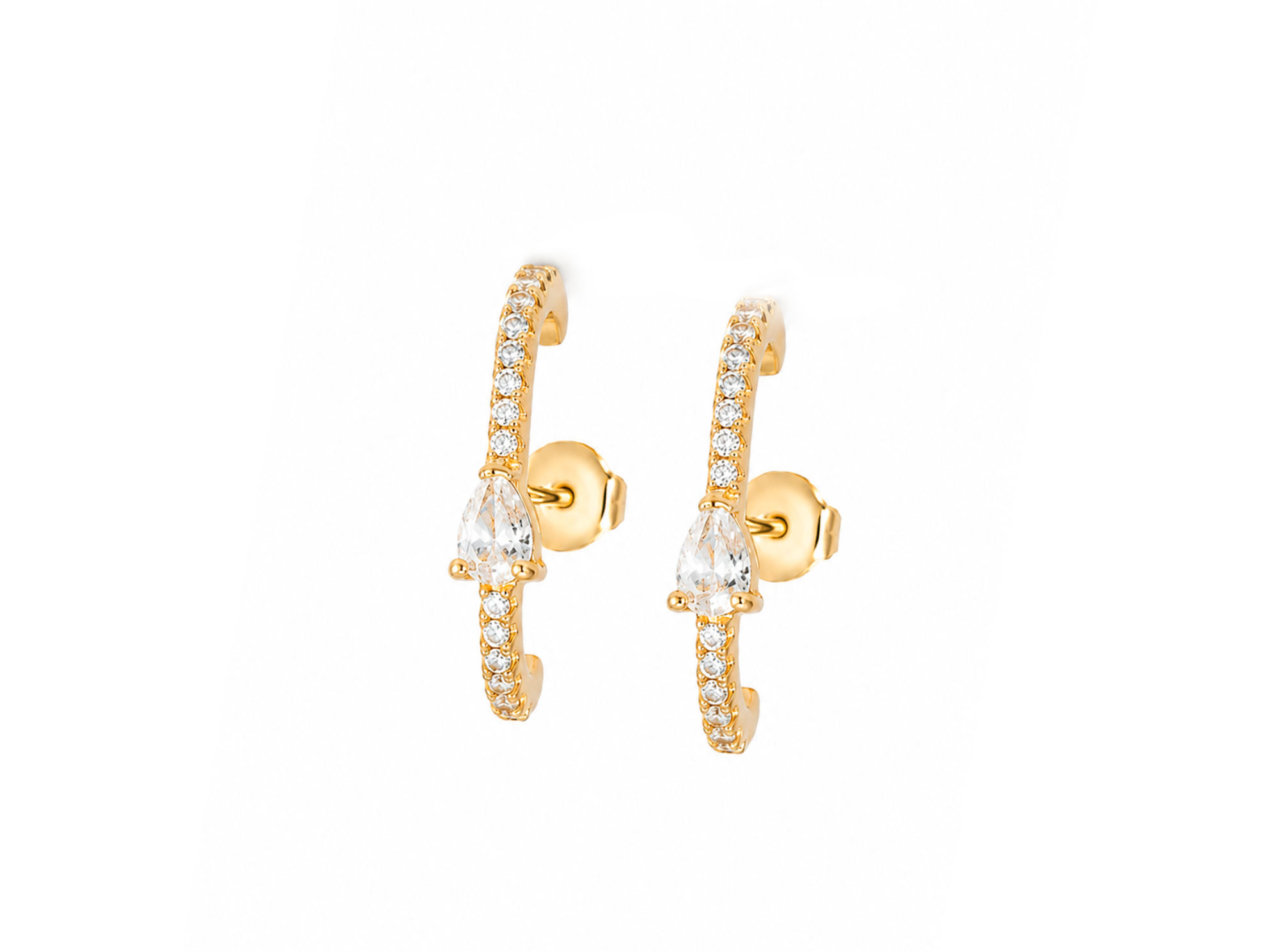 Brinco Earhook Cravejado Gotinha