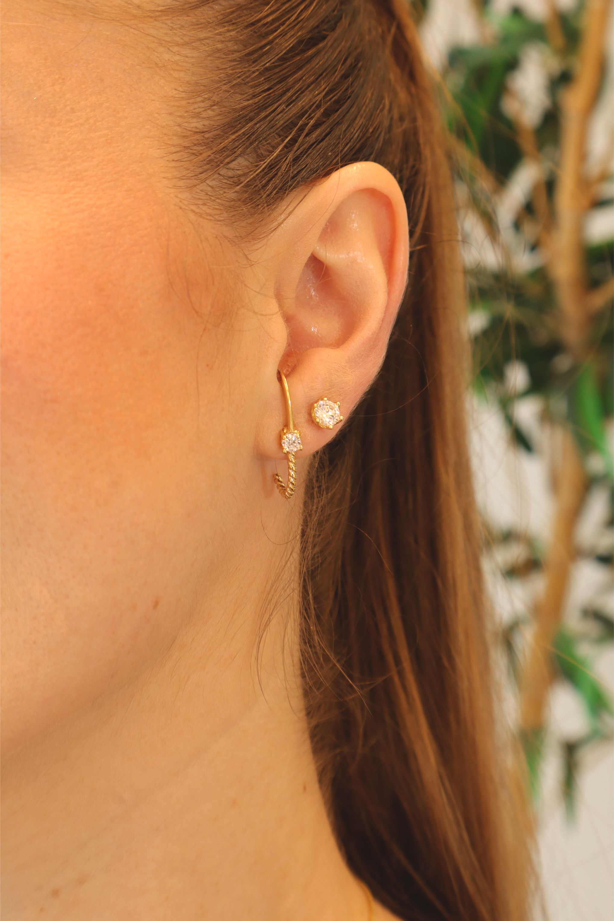 Brinco Earhook Liso/Torcido