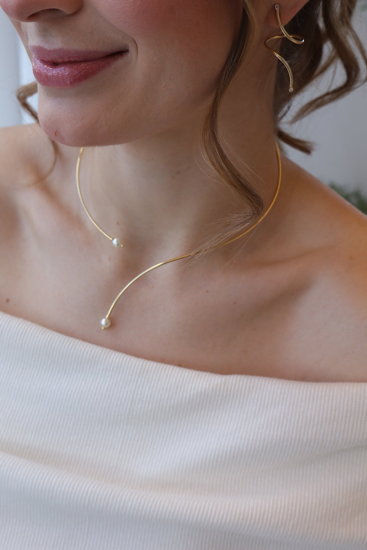 Choker Aro Pérola