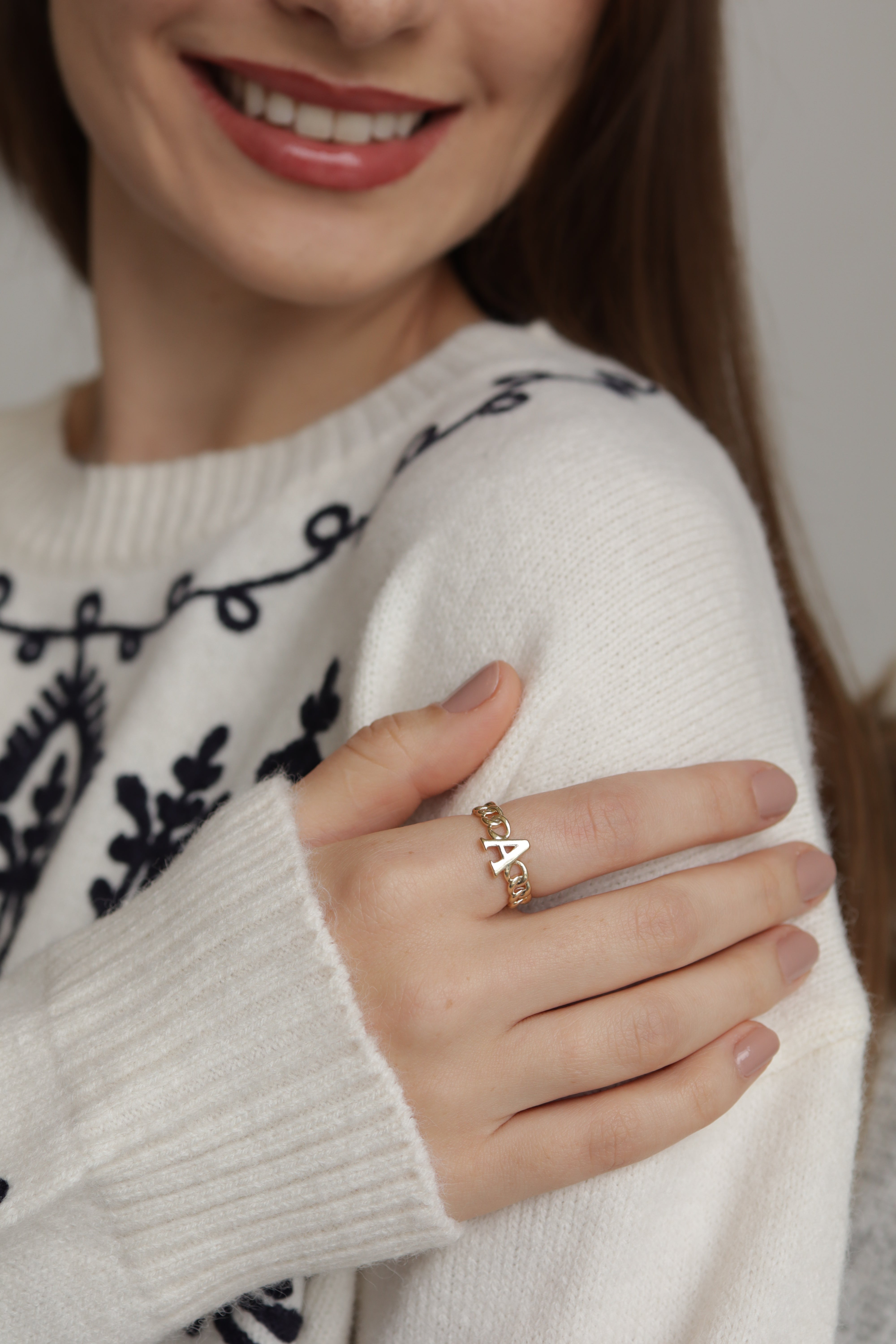 Anel Inicial Regulável Dourado