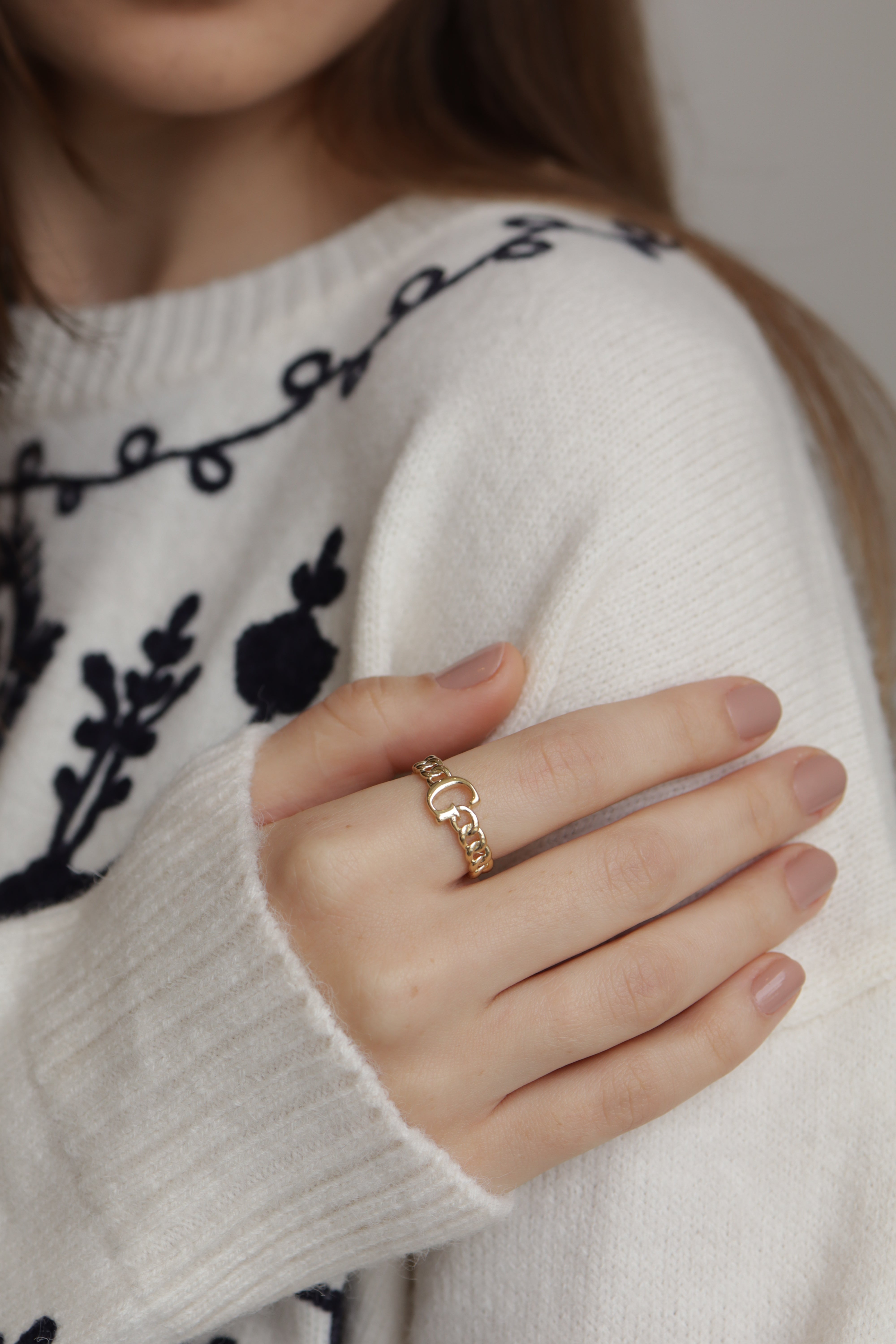 Anel Inicial Regulável Dourado