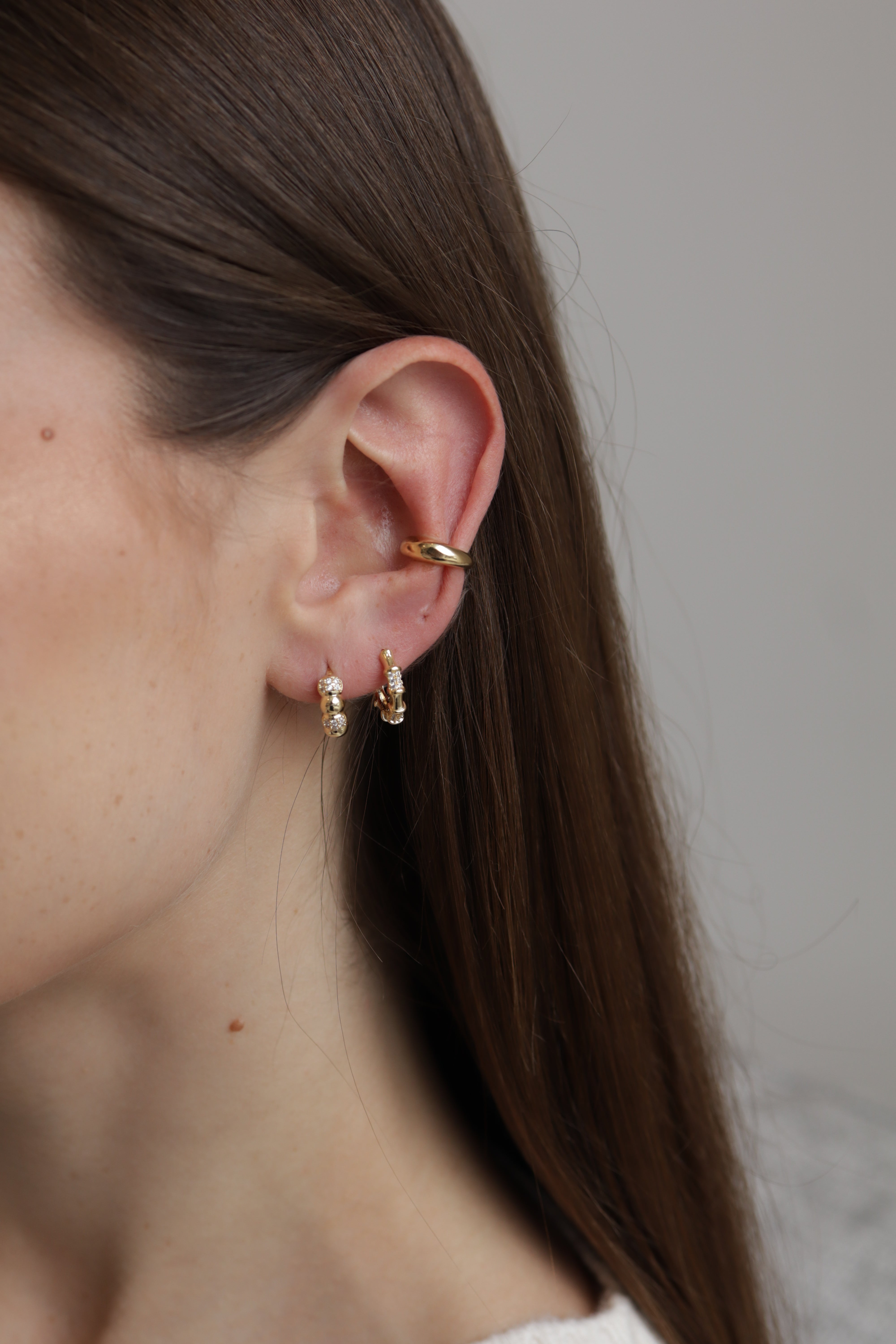 Piercing Liso Dourado