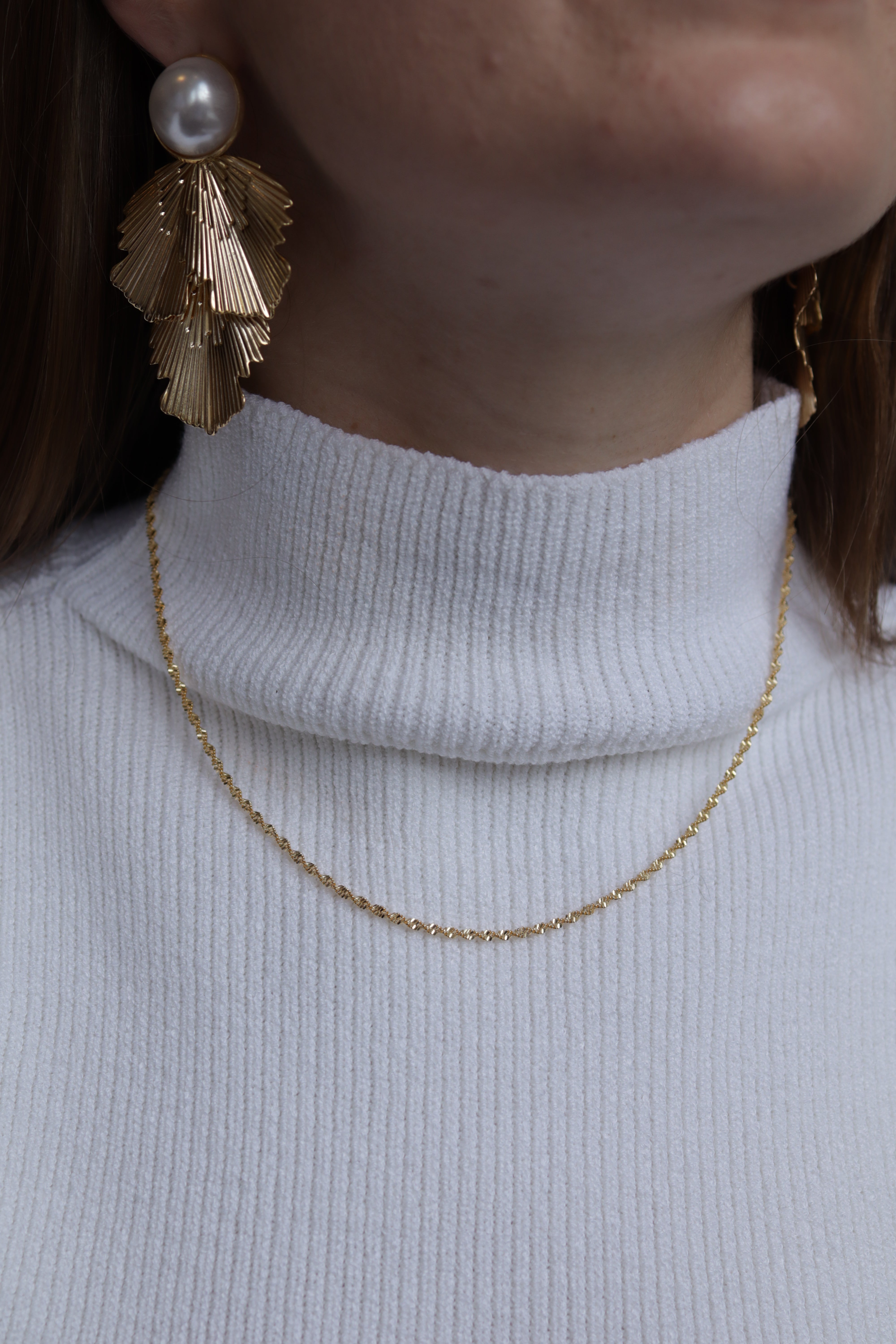 Colar Torcidinho Dourado