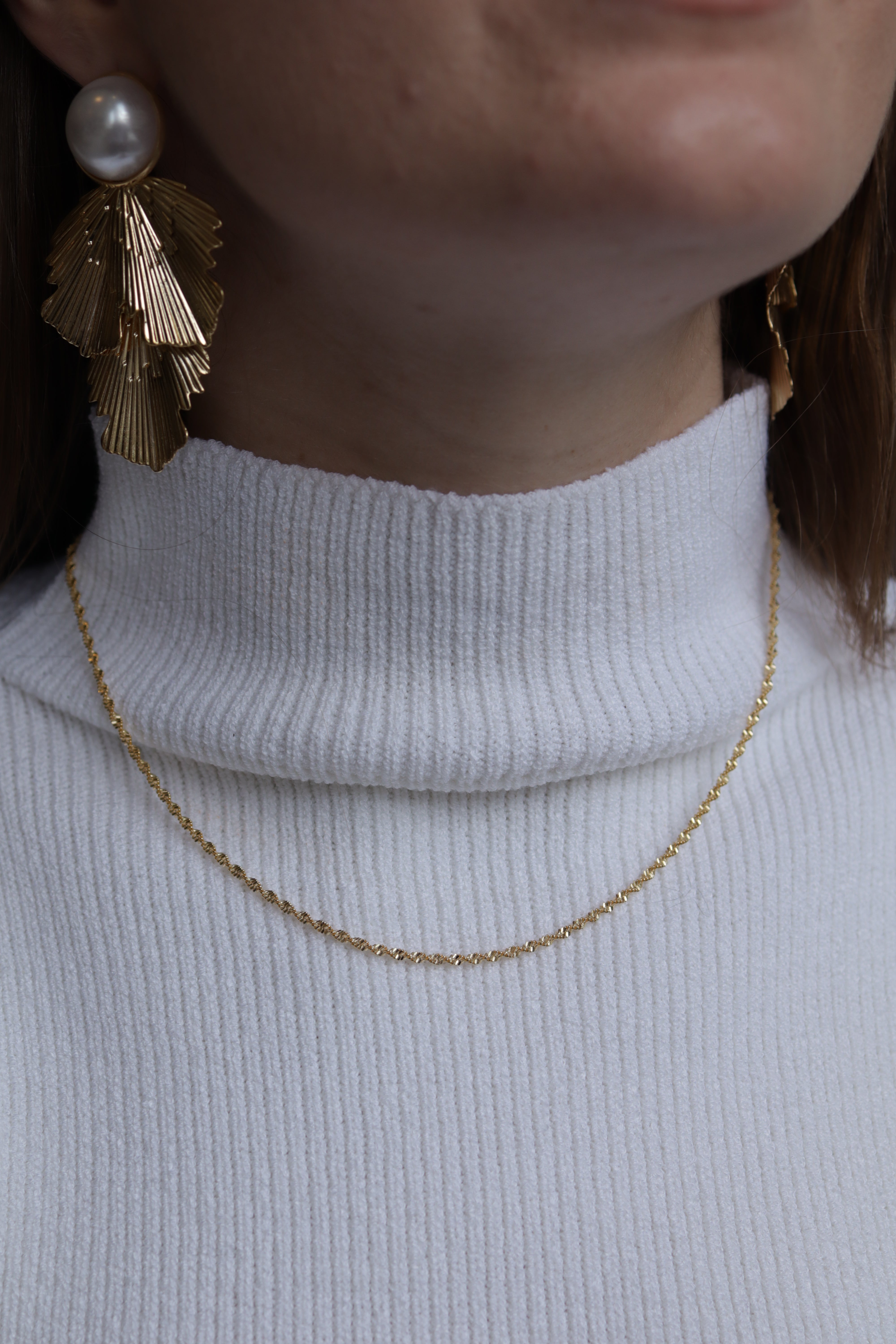 Colar Torcidinho Dourado