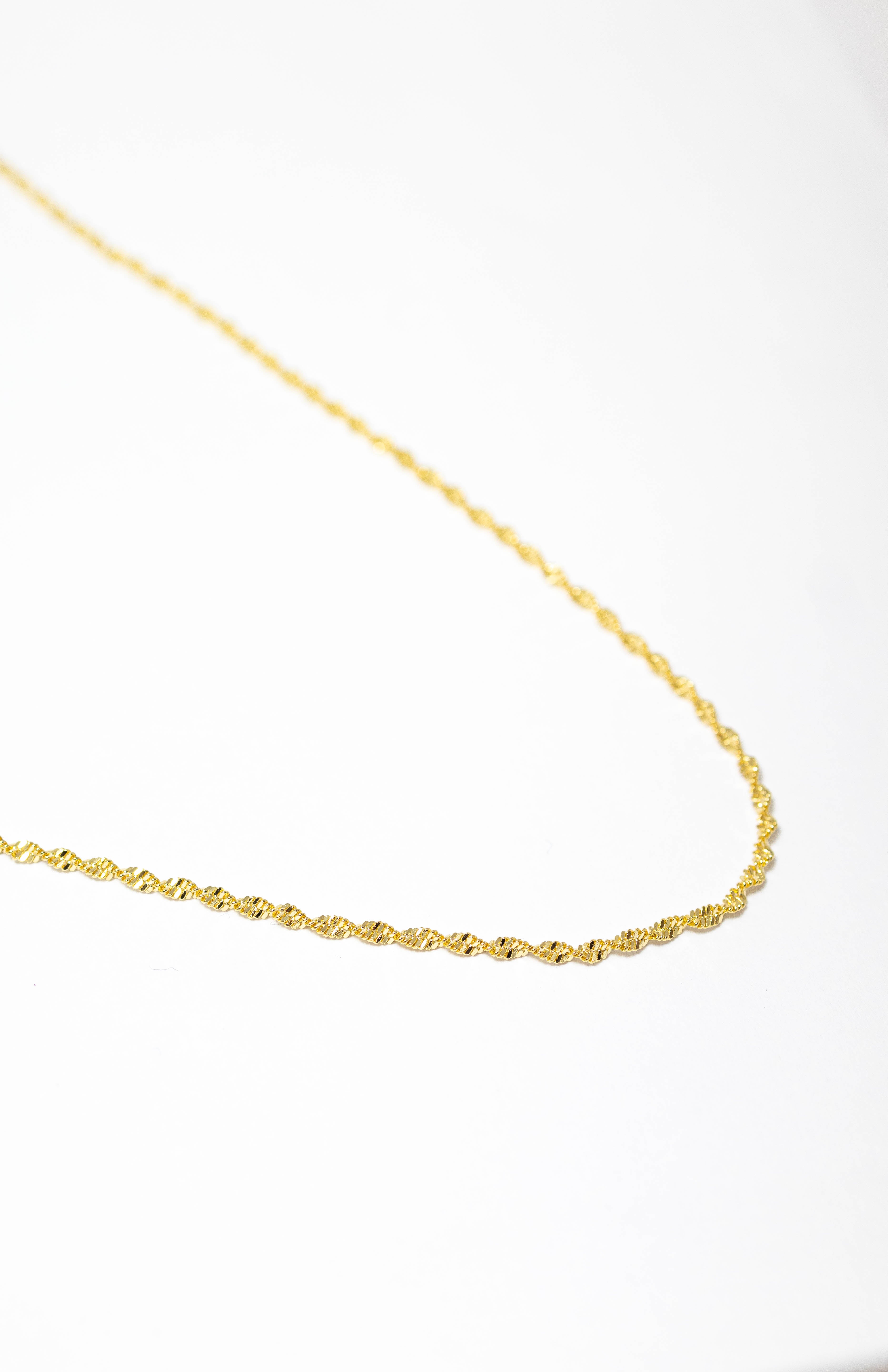 Colar Torcidinho Dourado