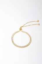 Pulseira Baguete Dourado