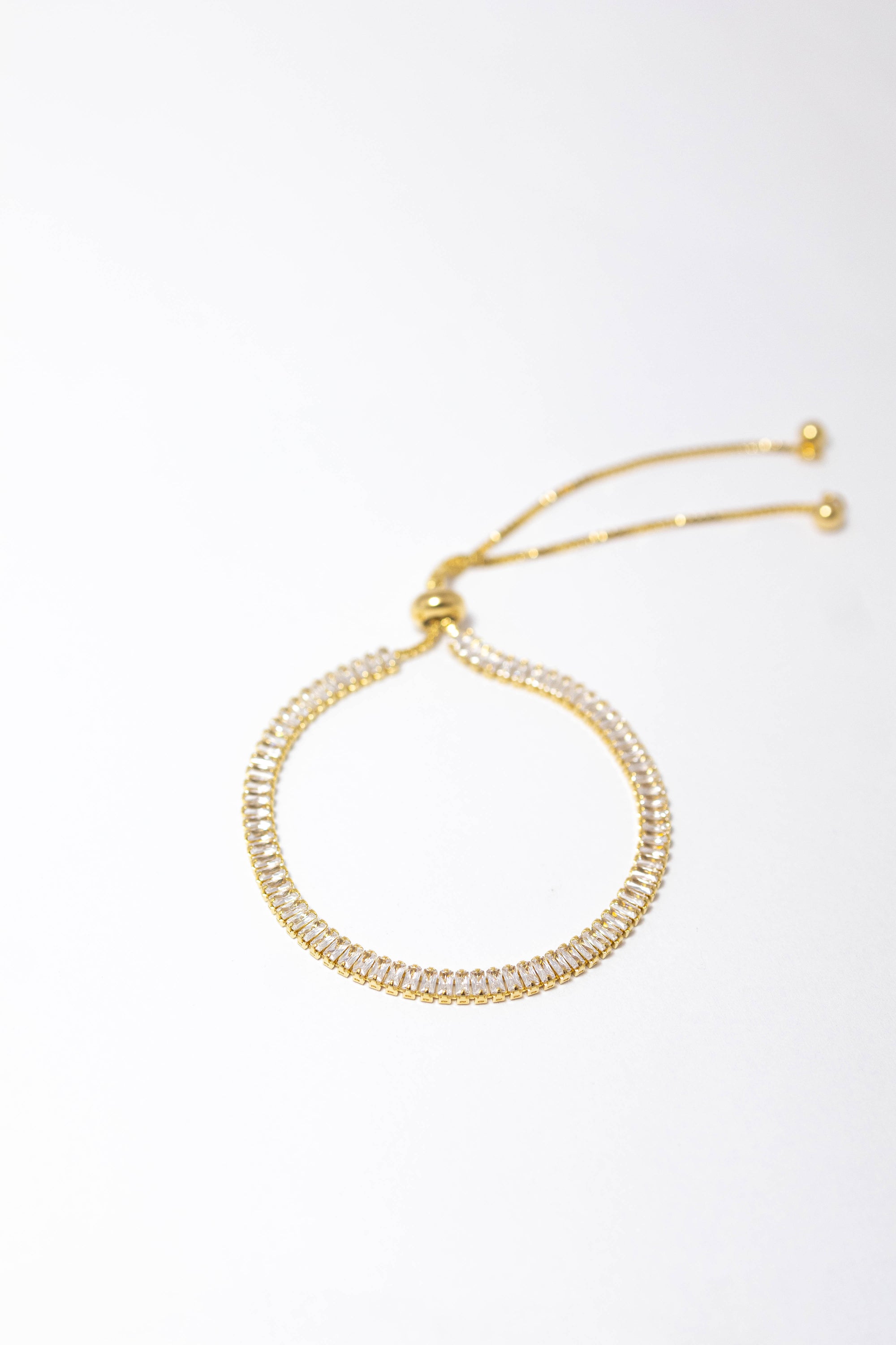 Pulseira Baguete Dourado