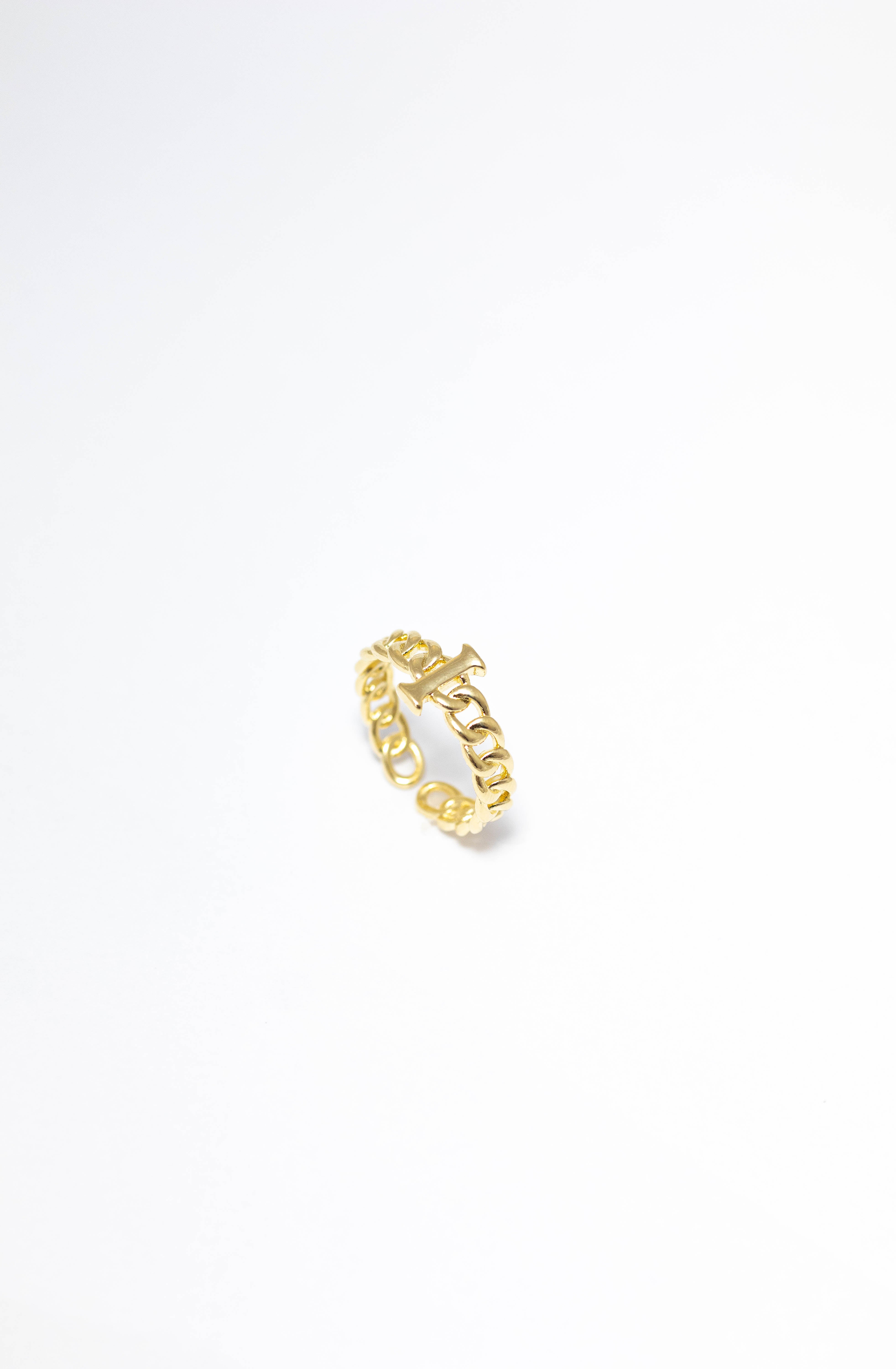 Anel Inicial Regulável Dourado