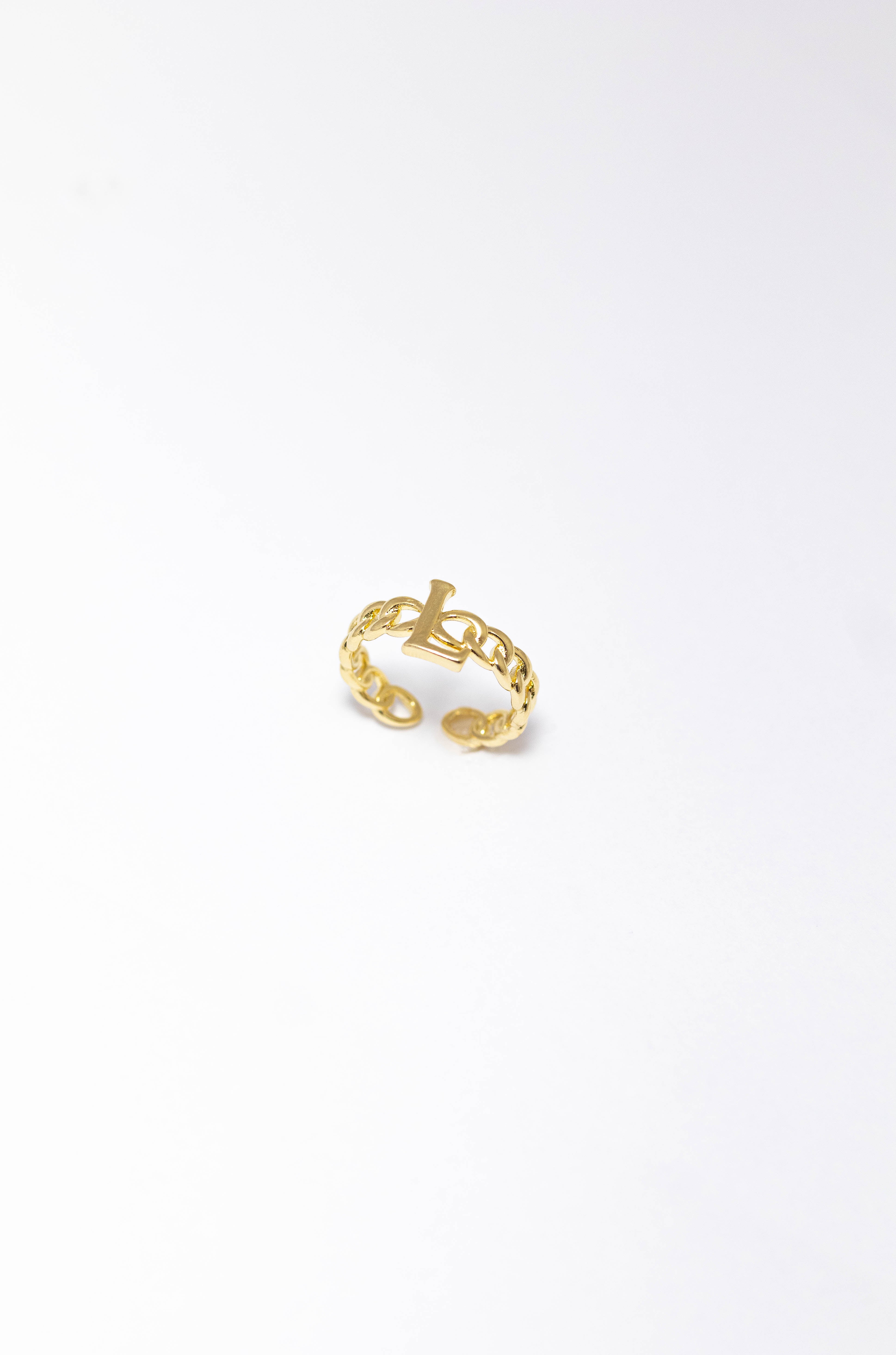 Anel Inicial Regulável Dourado