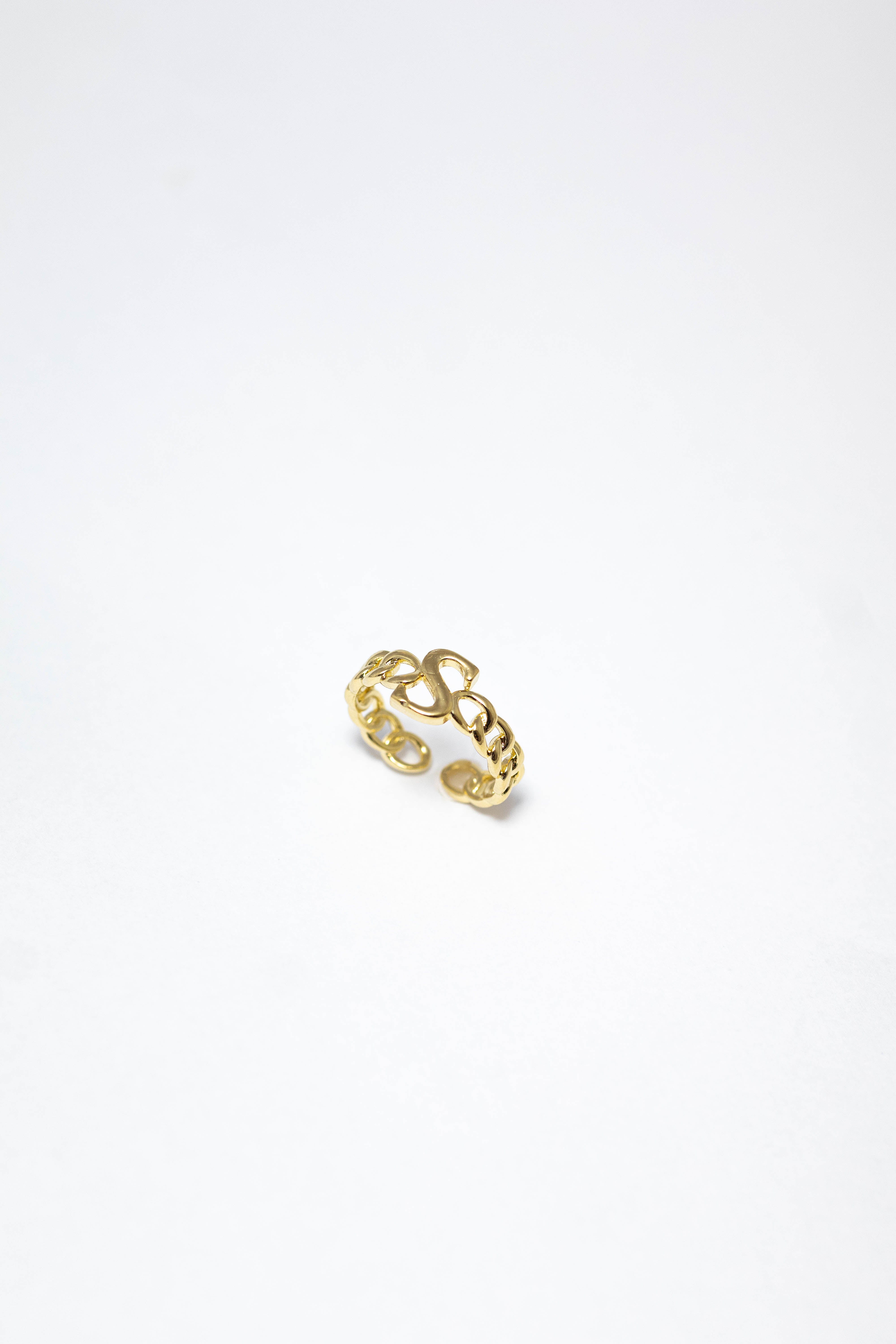 Anel Inicial Regulável Dourado