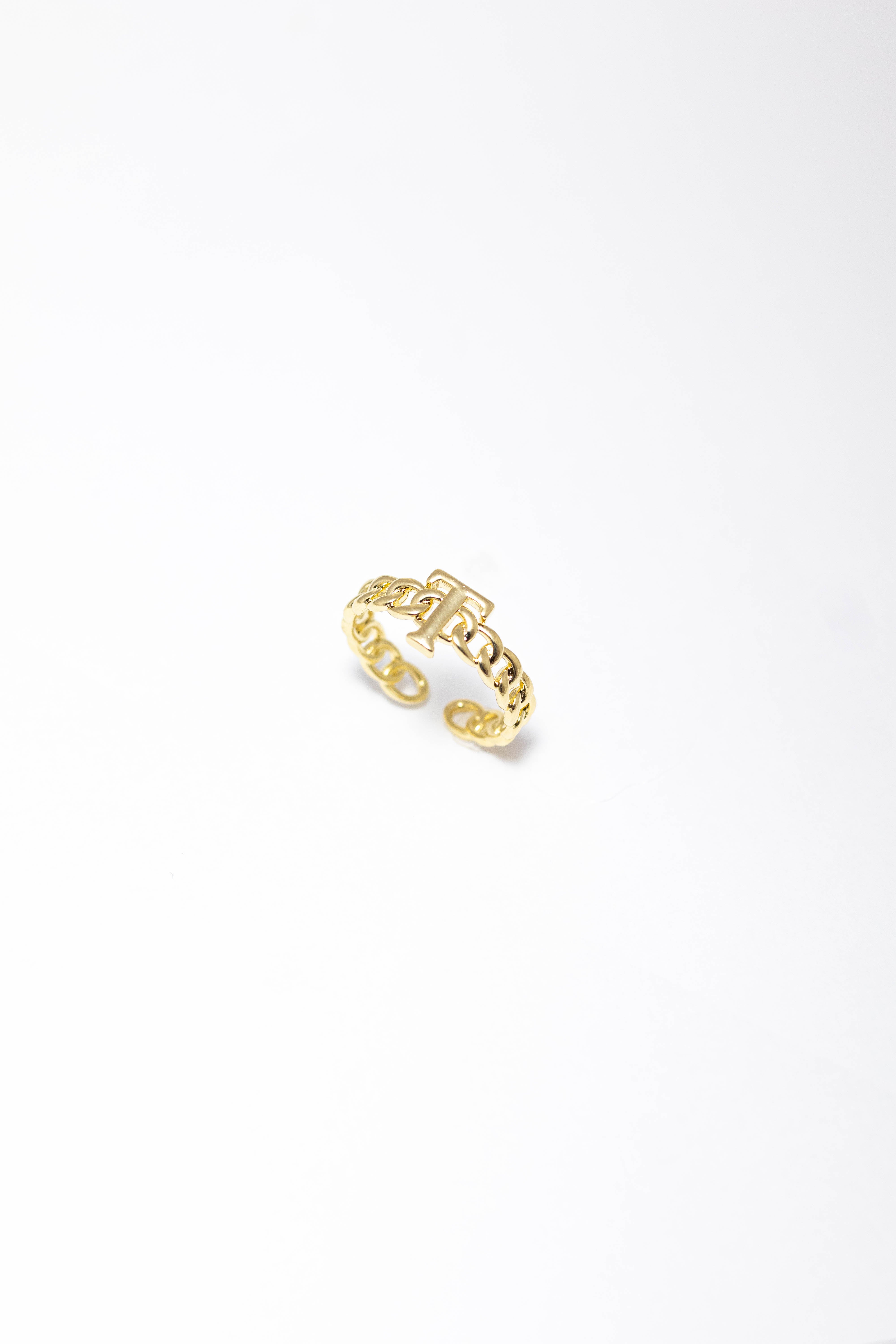 Anel Inicial Regulável Dourado