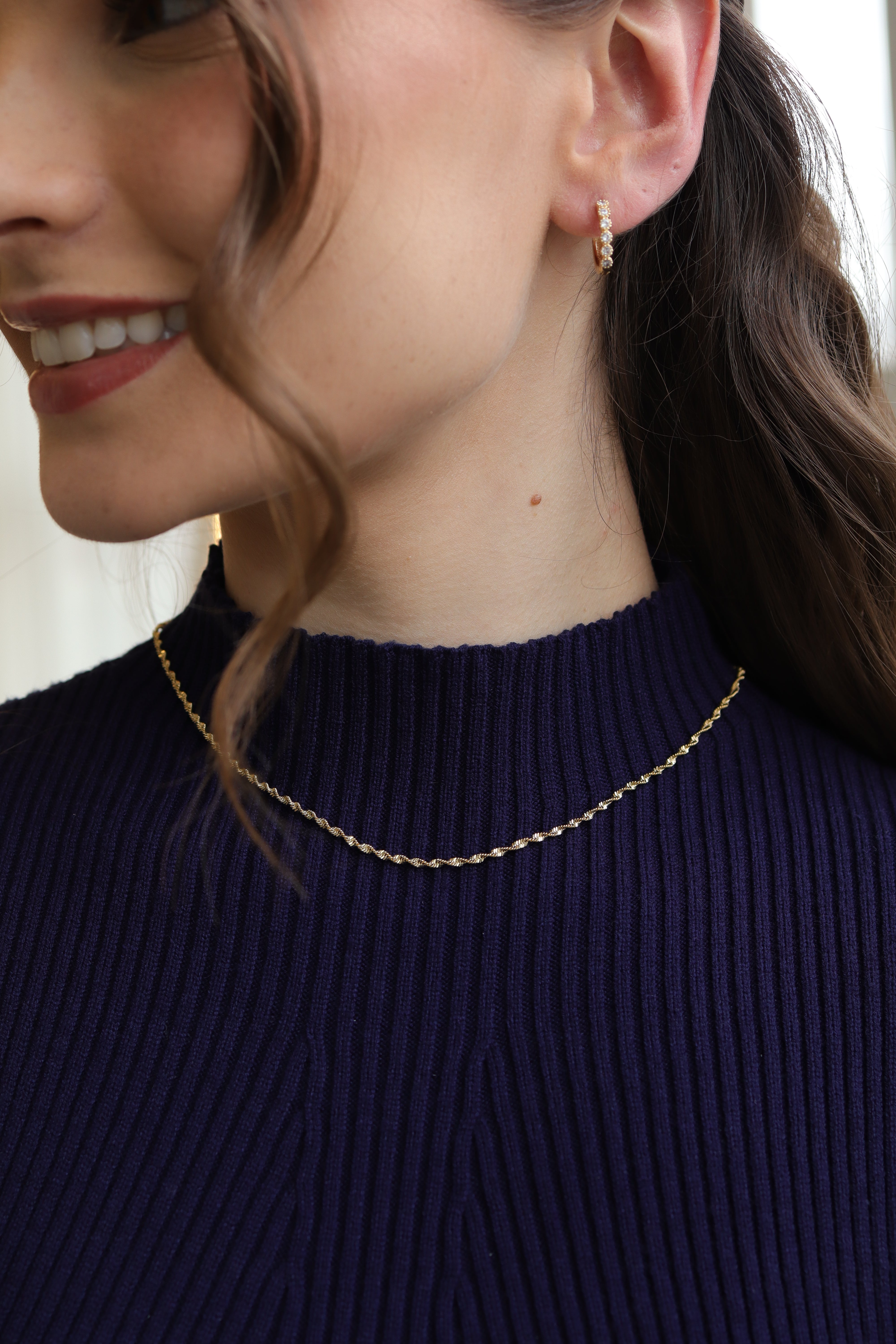 Colar Torcidinho Dourado