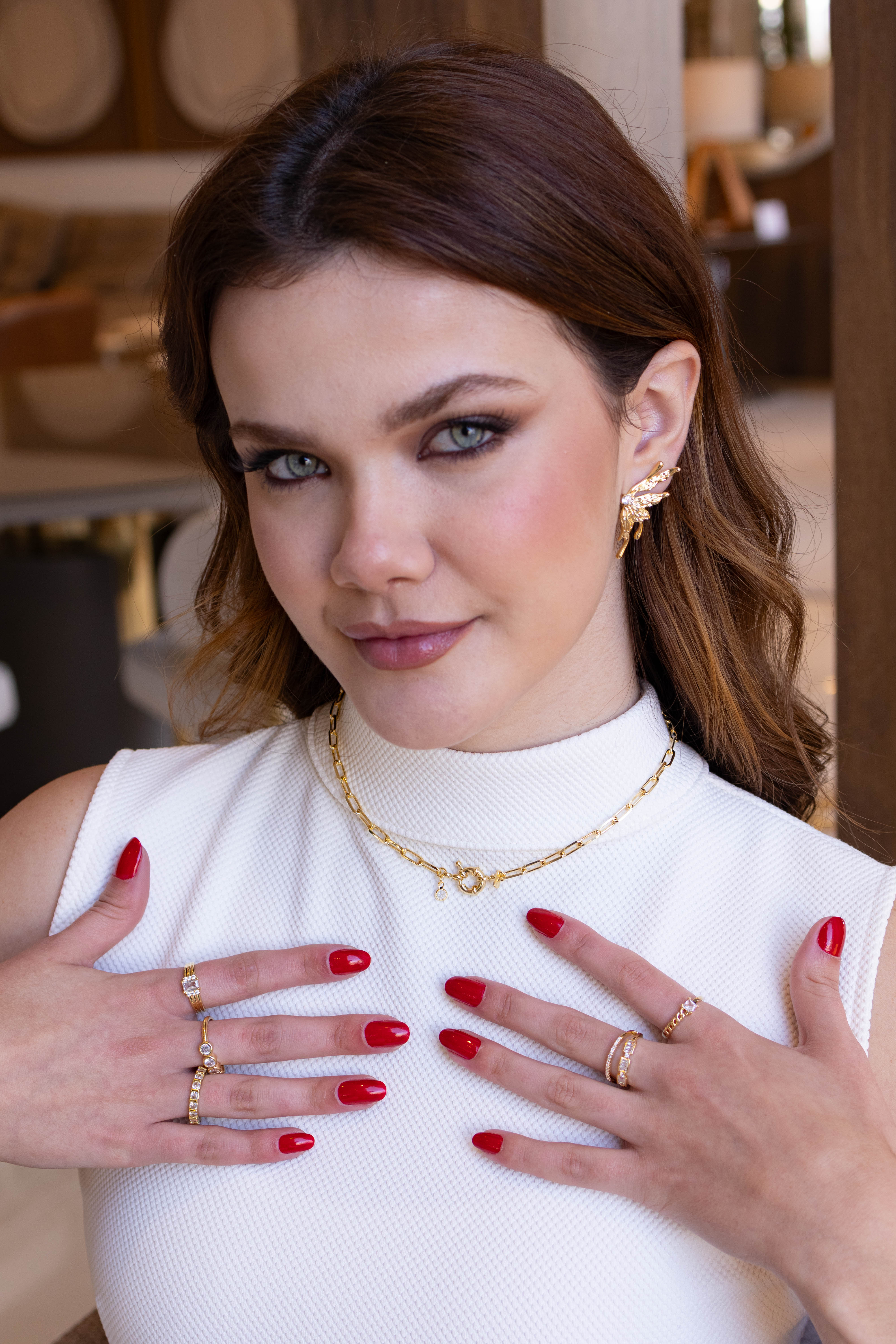 Brinco Borboleta Orgânico