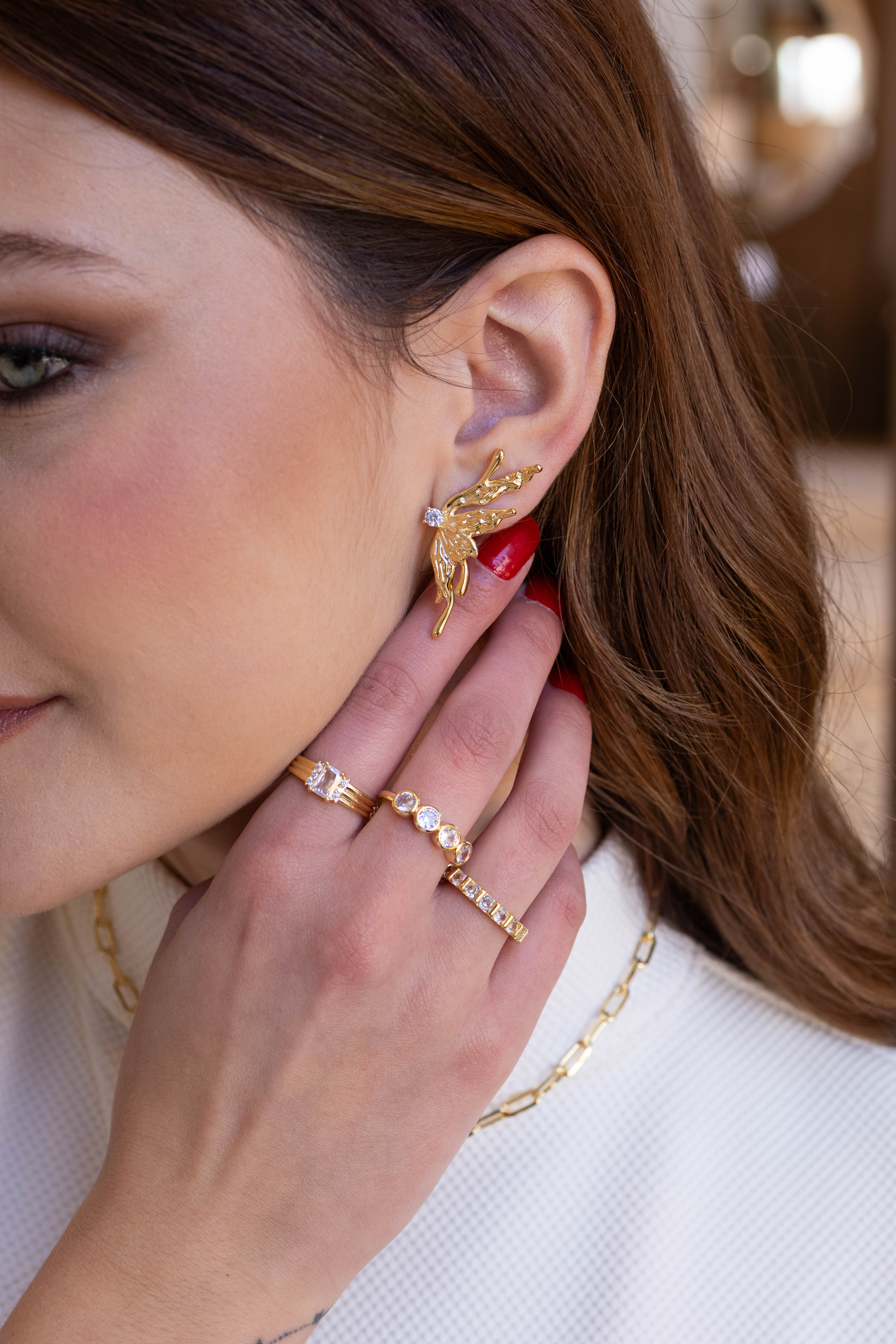 Brinco Borboleta Orgânico