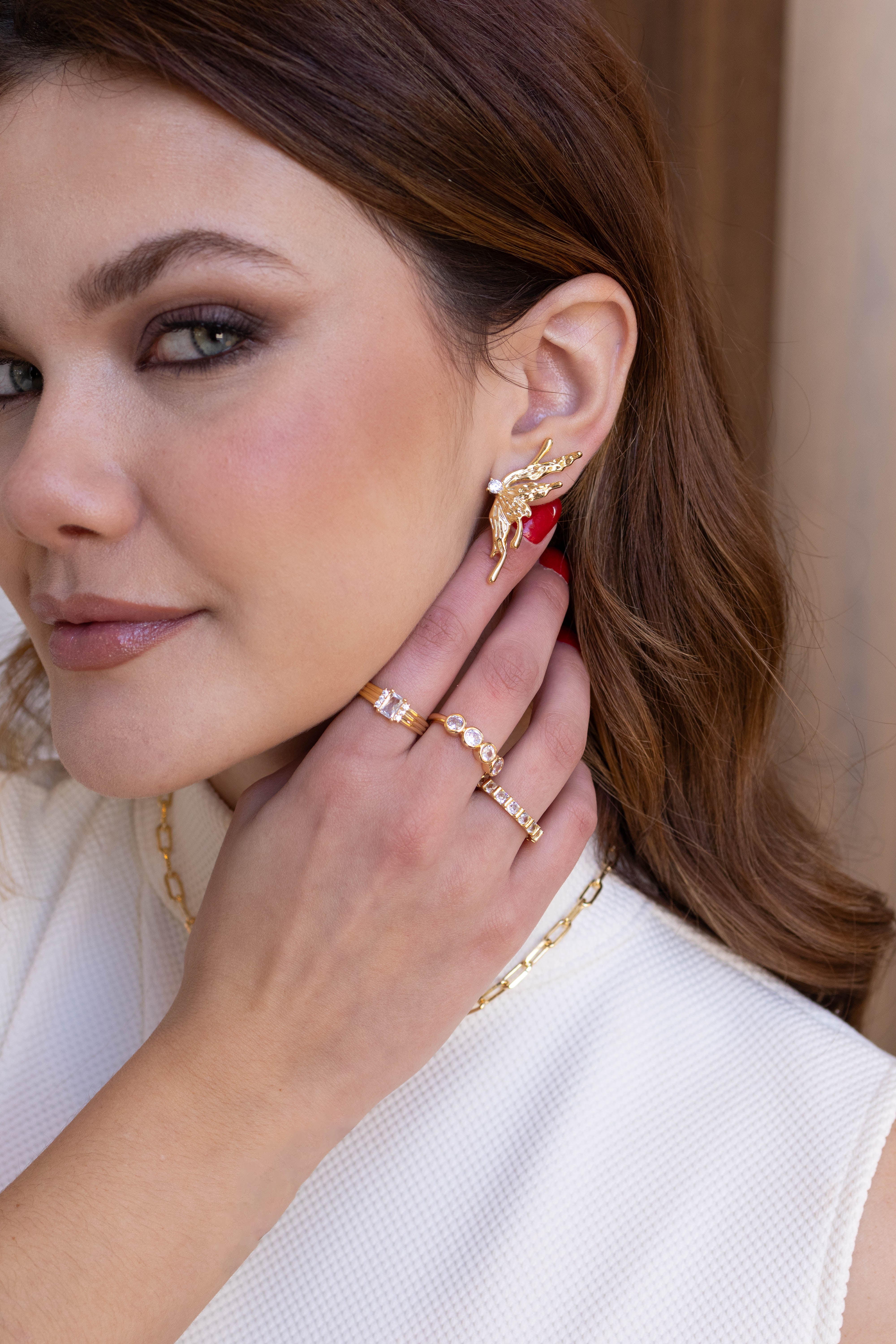 Brinco Borboleta Orgânico