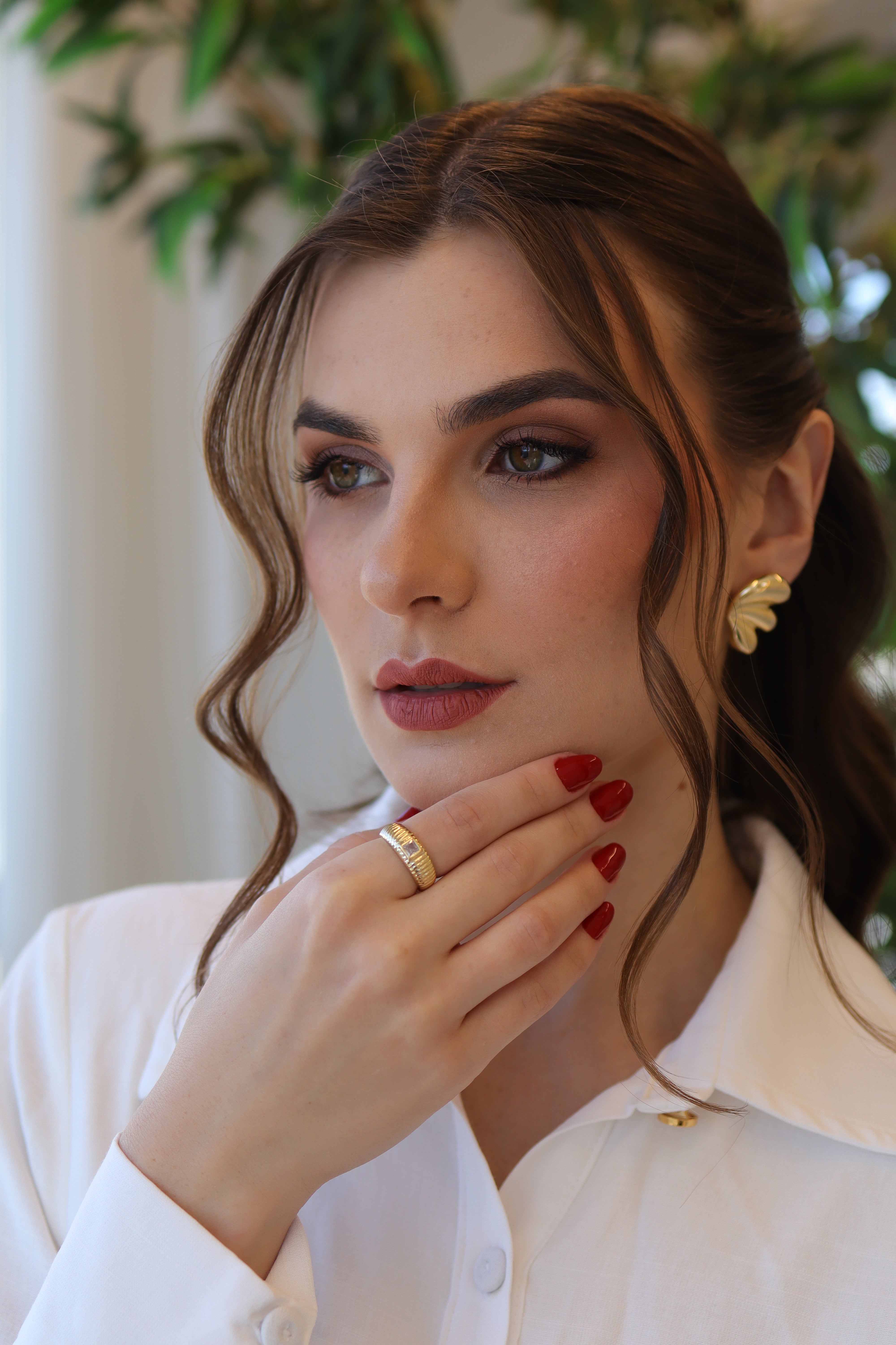 Anel Trabalhado Zircônia