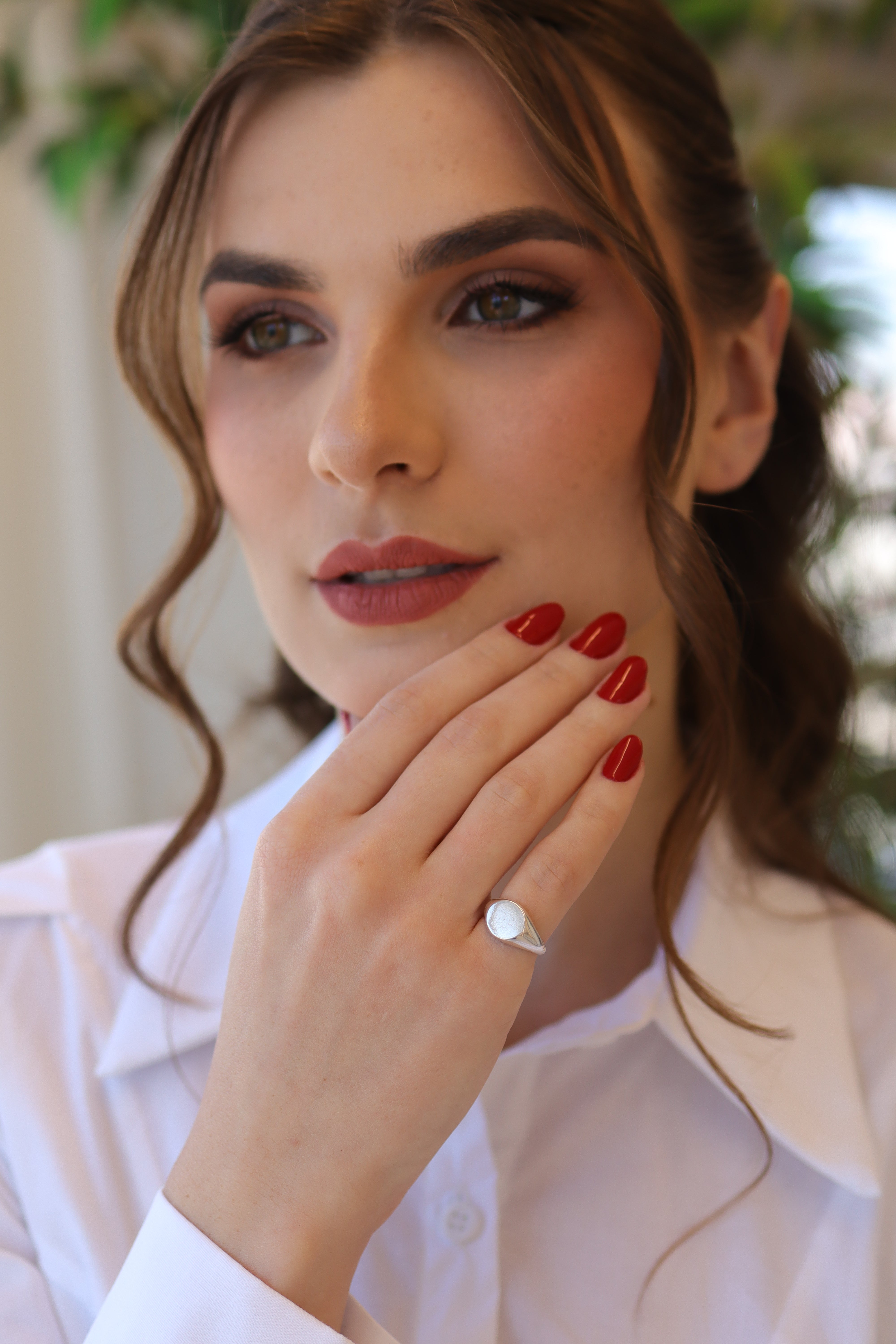 Anel Regulável Dedinho Liso