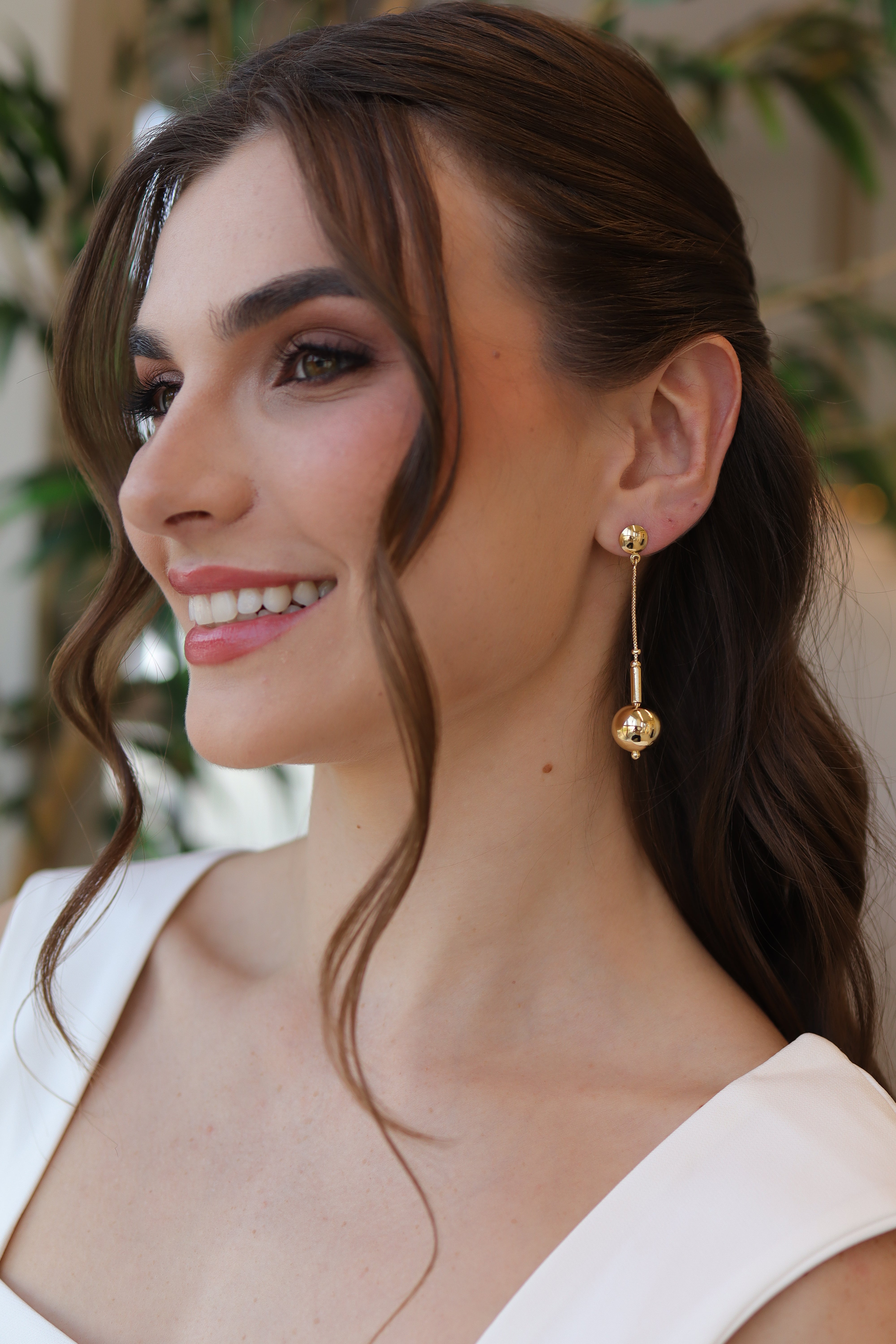 Brinco Pendurado Bolas