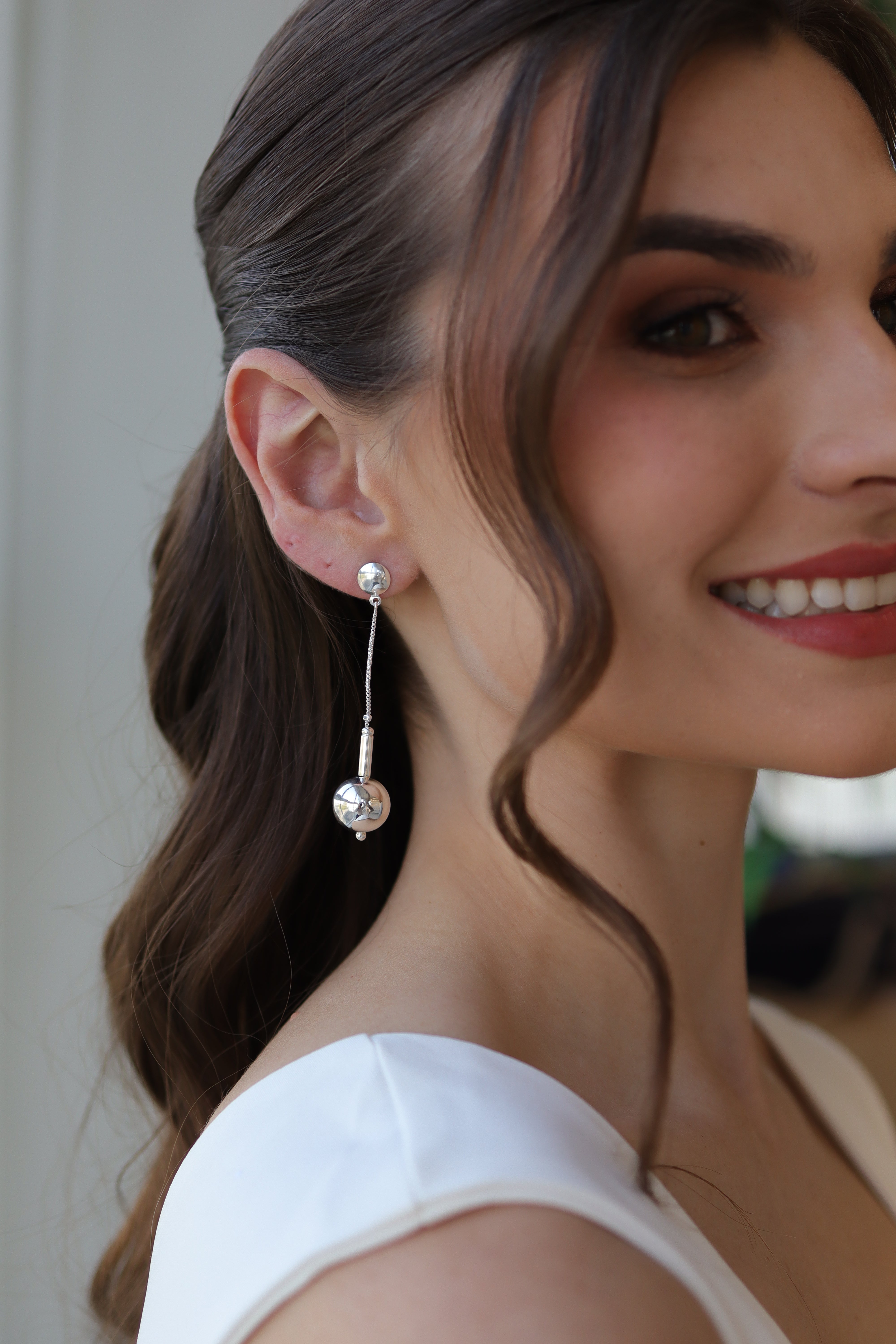 Brinco Pendurado Bolas