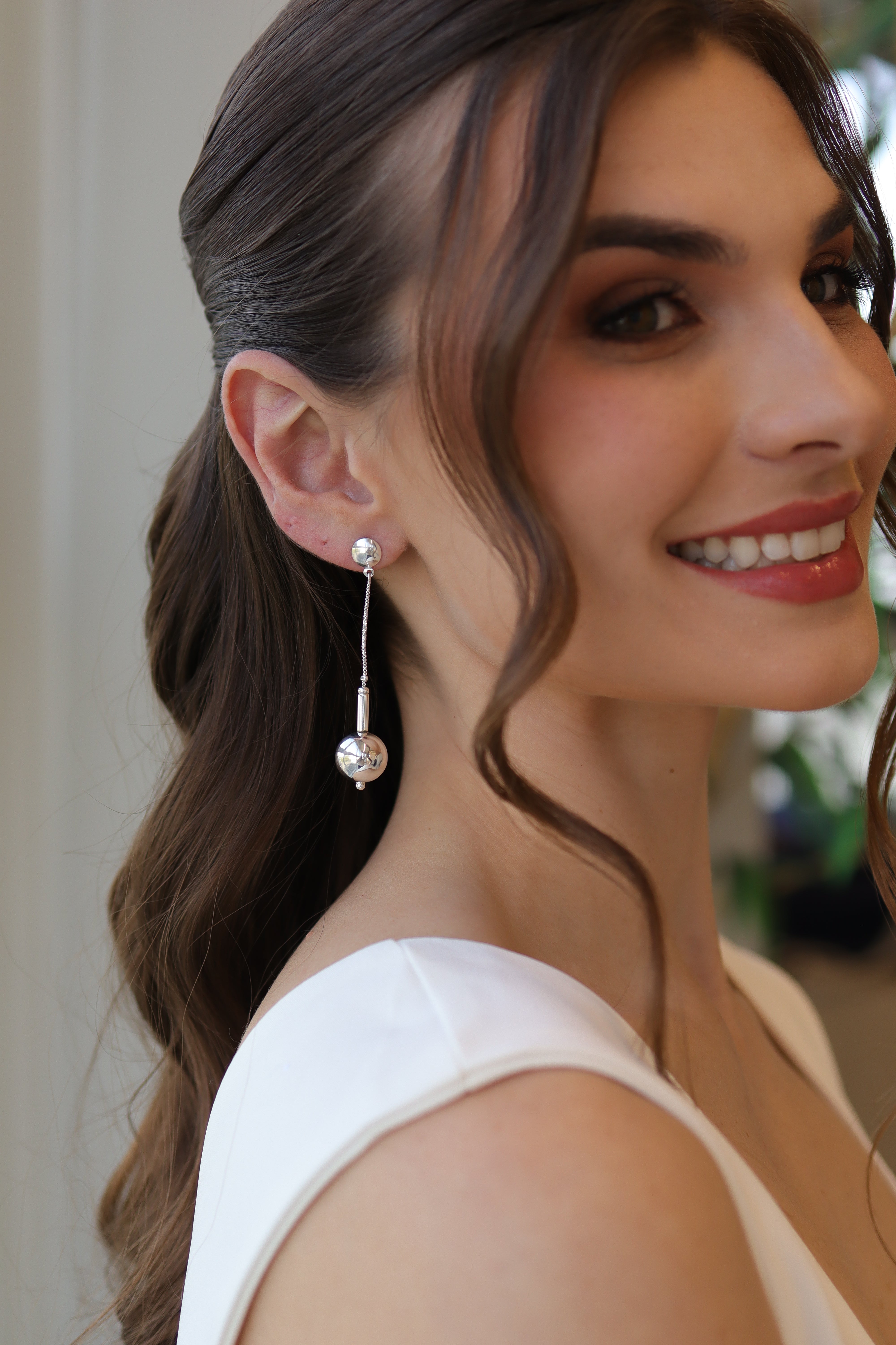 Brinco Pendurado Bolas