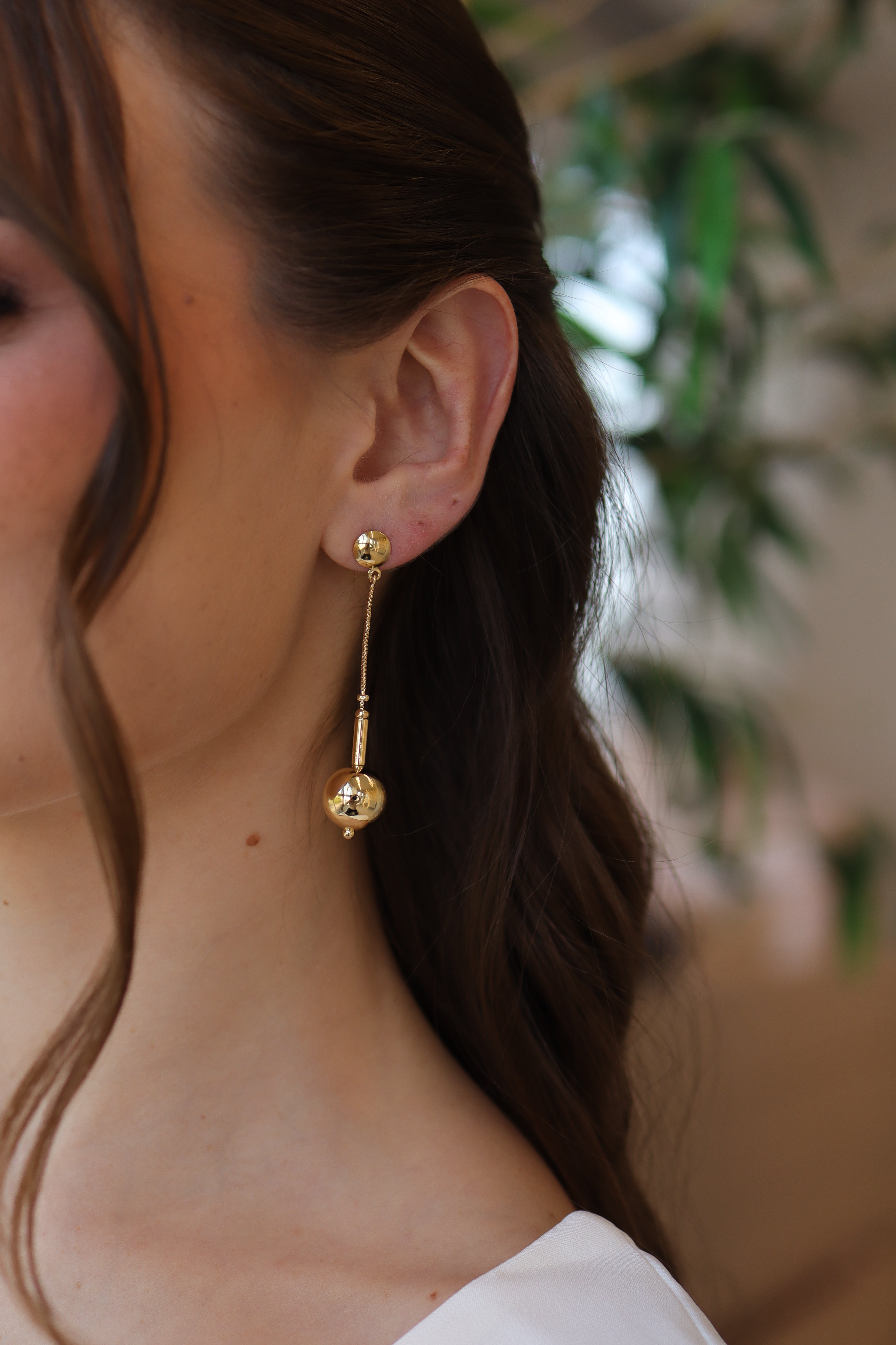 Brinco Pendurado Bolas