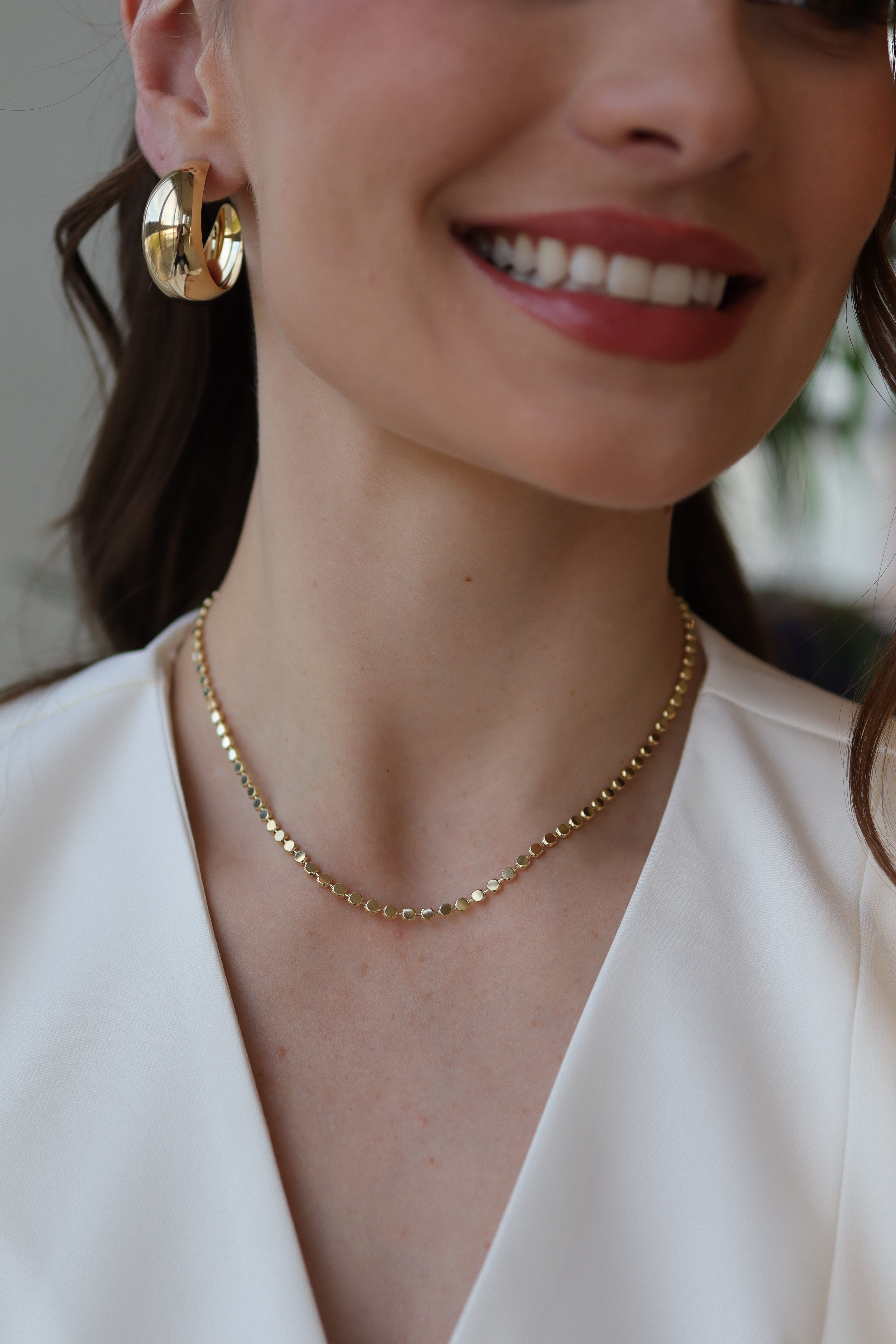 Colar Diamantado Largo