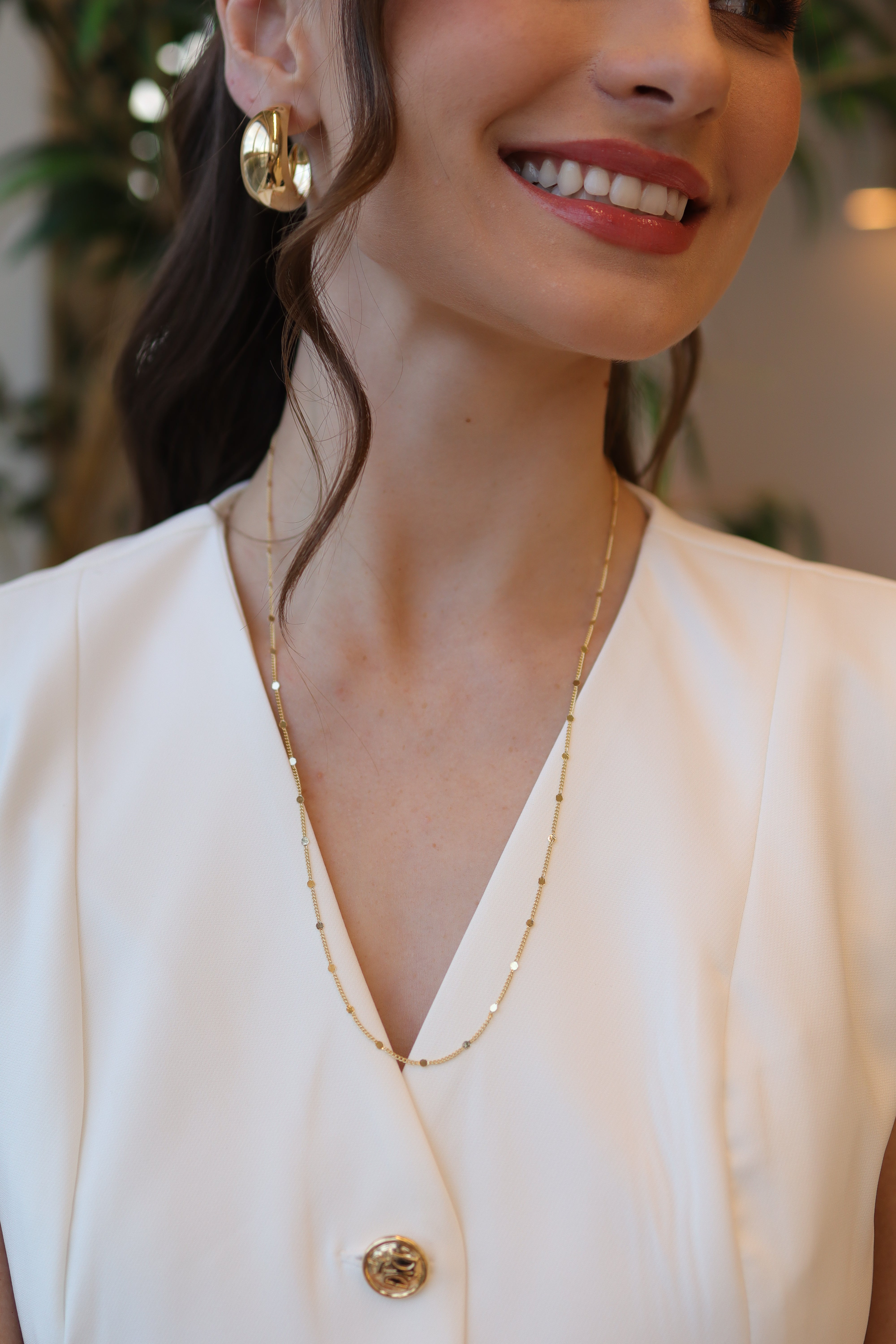 Colar Diamantado Longo