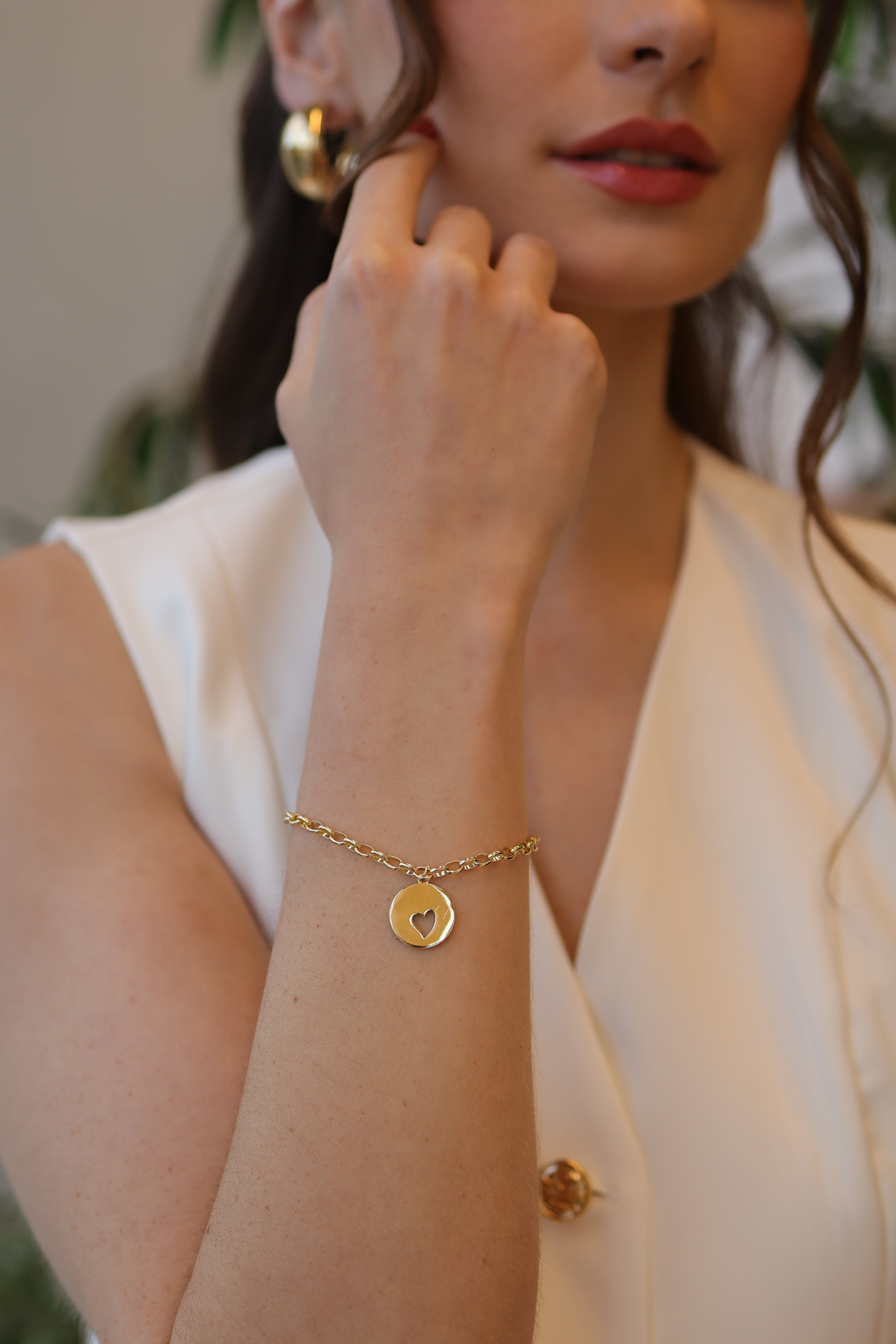 Pulseira Portuguesa Medalha