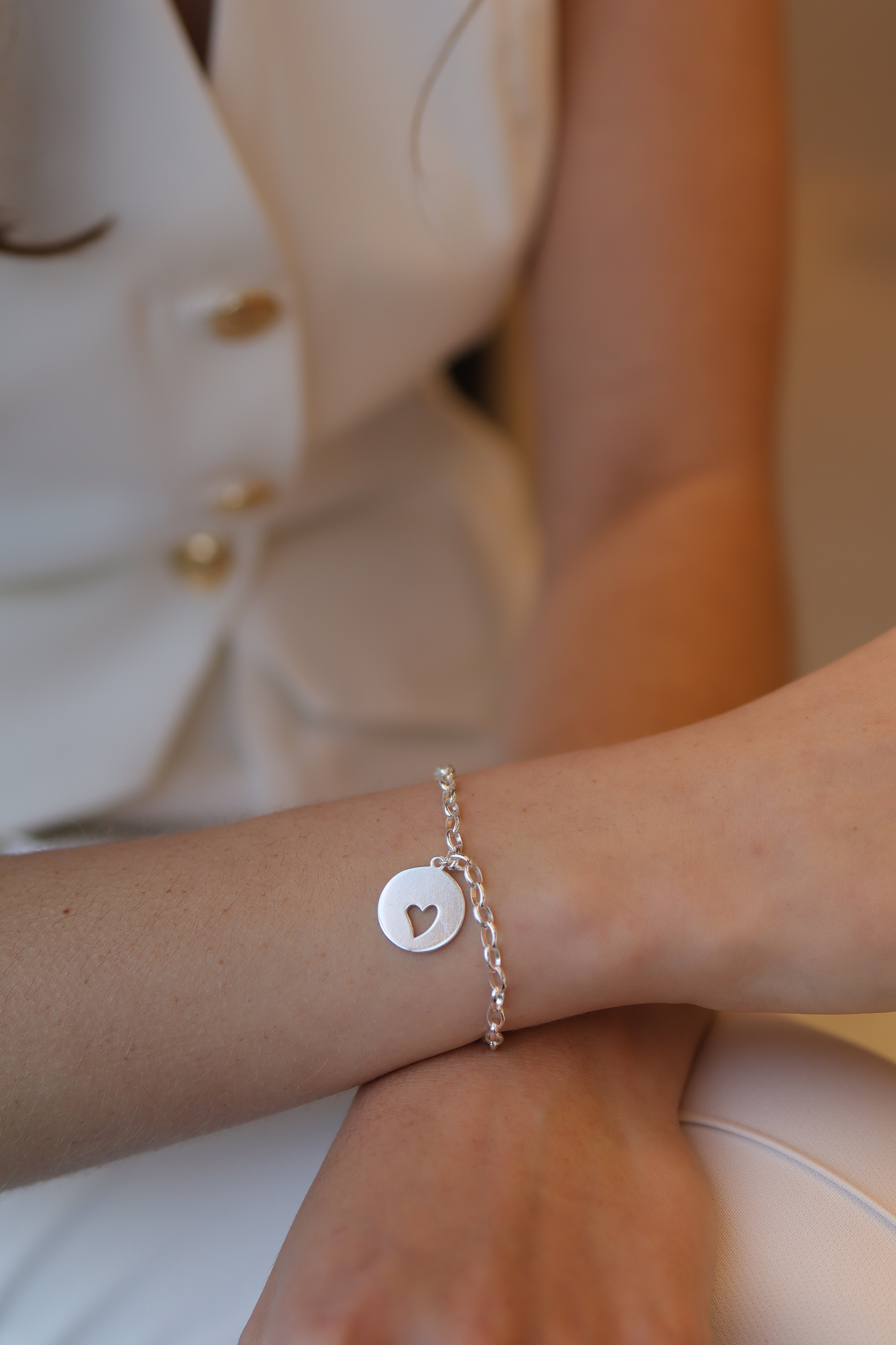 Pulseira Portuguesa Medalha