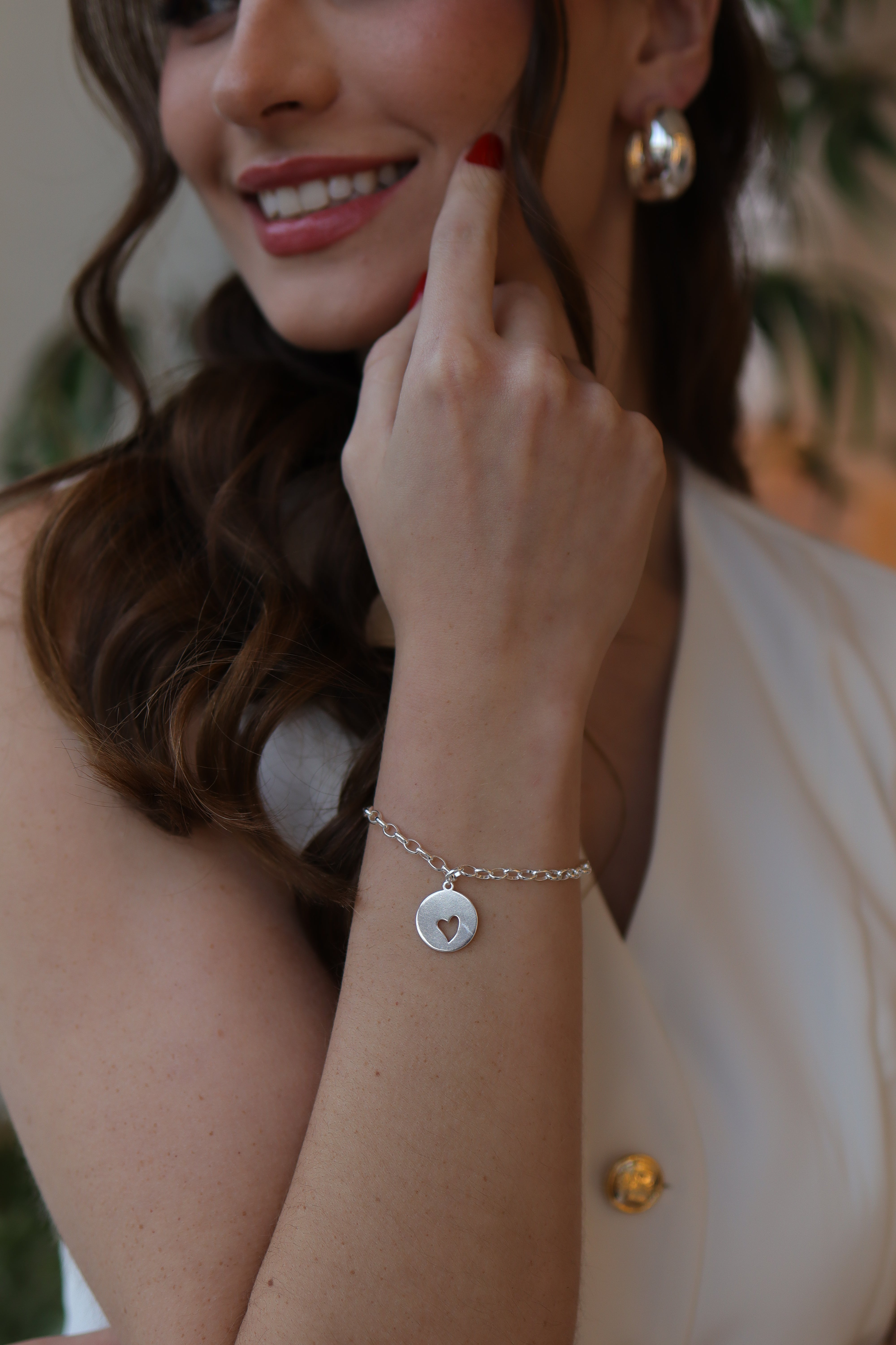 Pulseira Portuguesa Medalha