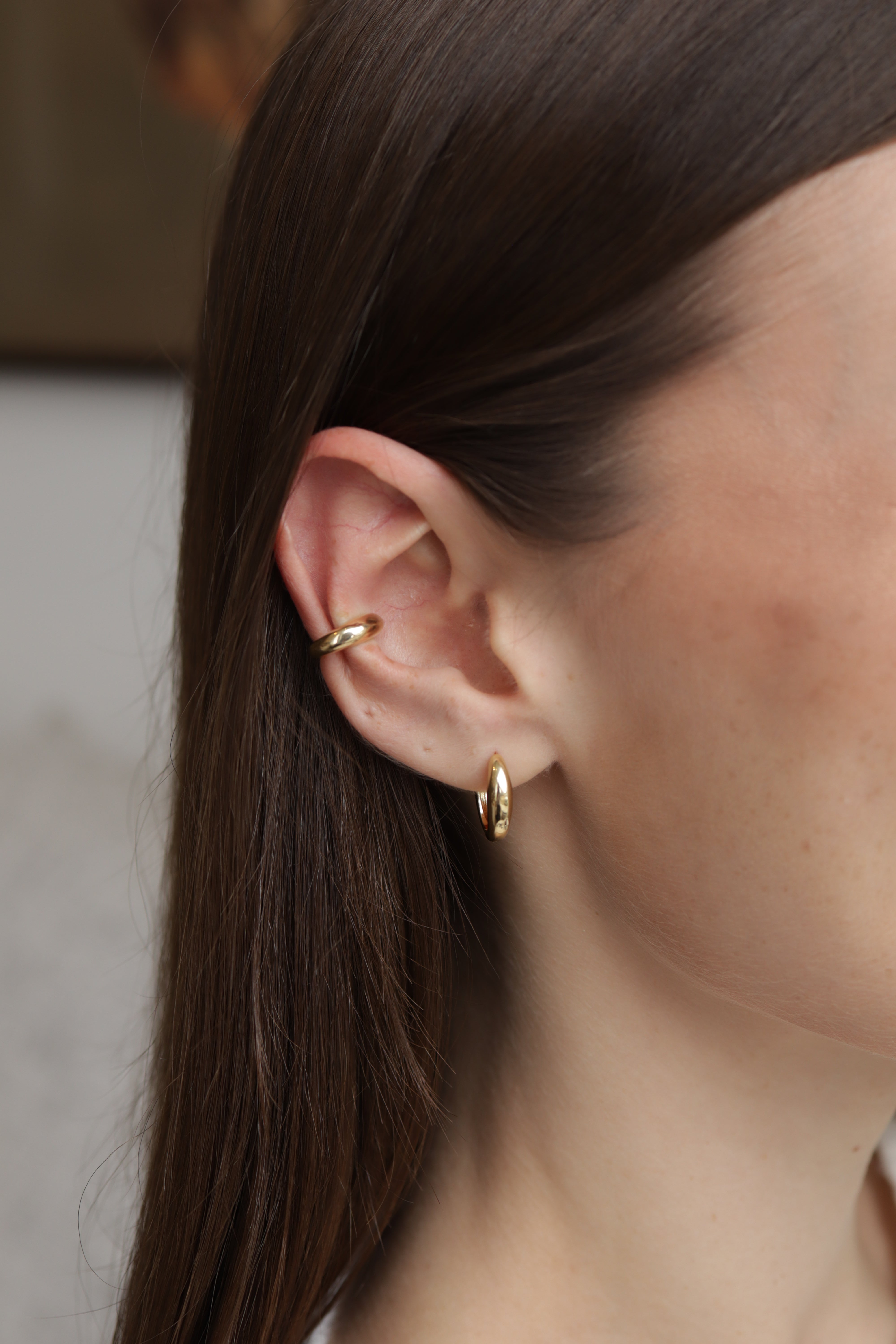 Piercing Liso Dourado