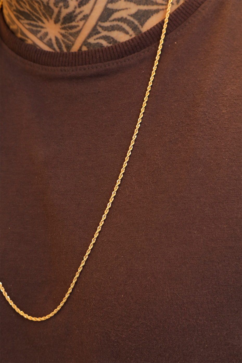 Corrente Masculina Cordão Baiano